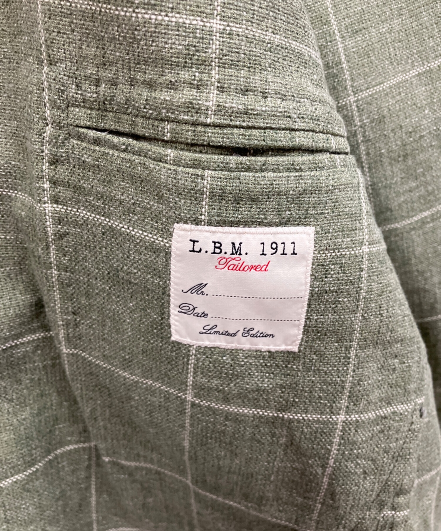 中古・古着通販】L.B.M.1911 (エルビーエム1911) テーラードジャケット