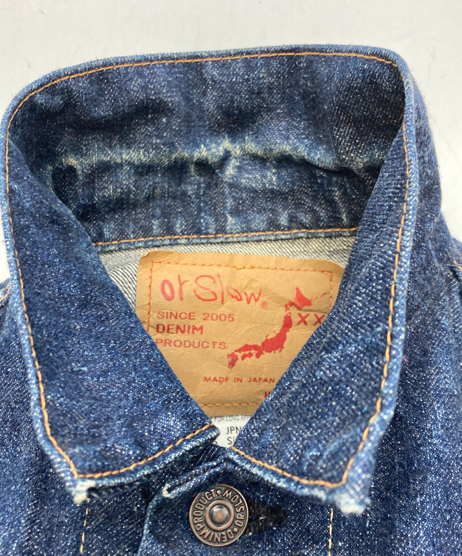 中古・古着通販】orSlow (オアスロウ) 3rd type デニムジャケット 