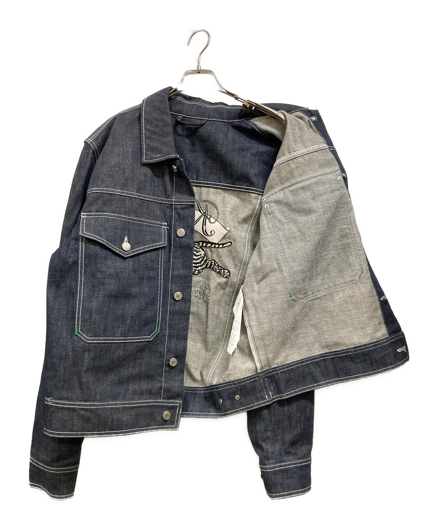 中古・古着通販】KENZO (ケンゾー) Bamboo Tiger Denim Jacket