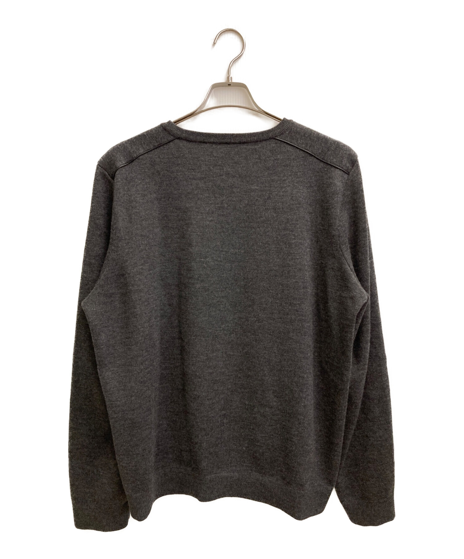 中古・古着通販】GUCCI (グッチ) クルーネックニット グレー サイズ 