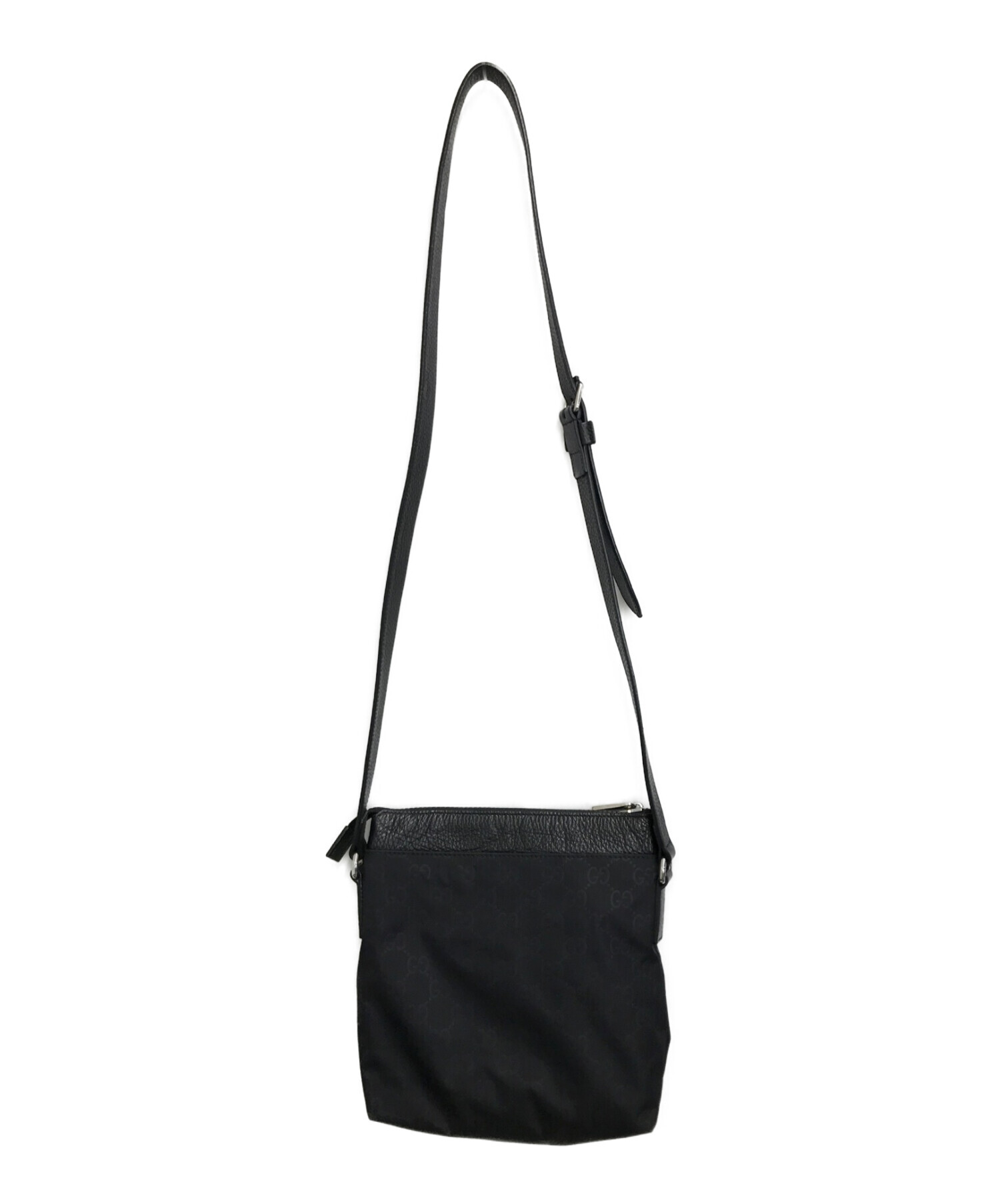 GUCCI グッチ ナイロン ショルダーバッグ ブラック ネジ取れ