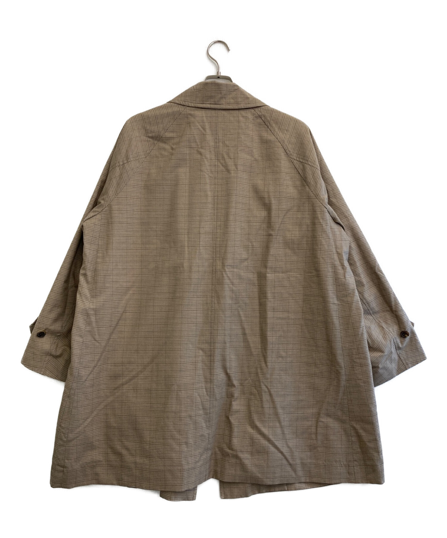 中古・古着通販】URU (ウル) BUTTONLESS COAT ベージュ サイズ:1 