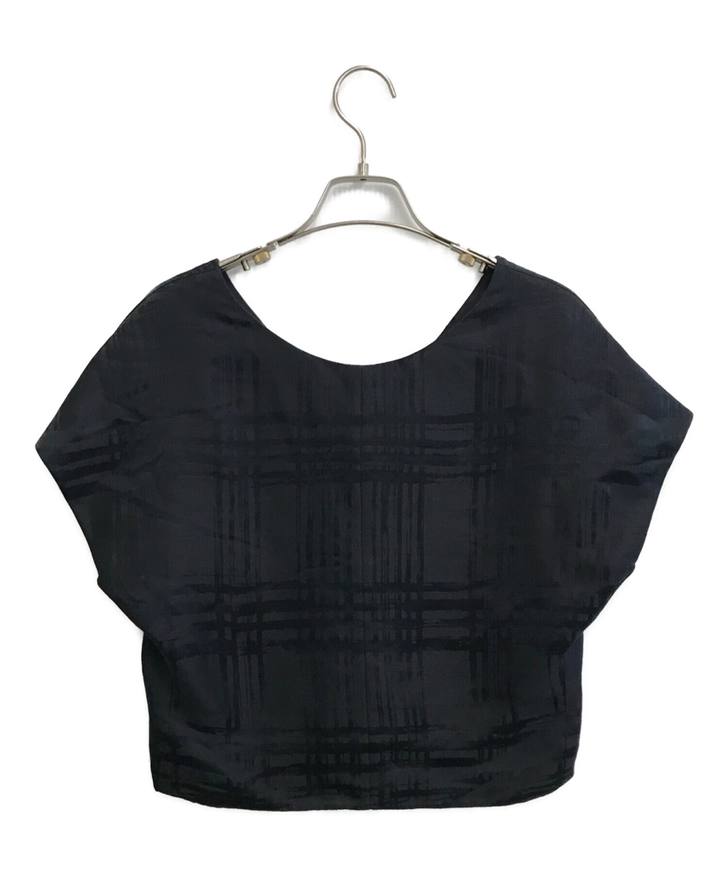 中古・古着通販】BALENCIAGA (バレンシアガ) シルクノースリーブ 