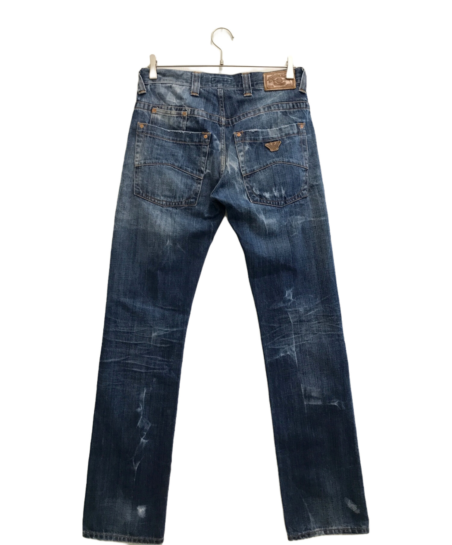 中古・古着通販】ARMANI JEANS (アルマーニジーンズ) USED加工 中古・古着通販】ARMANI JEANS (アルマーニジーンズ) USED加工