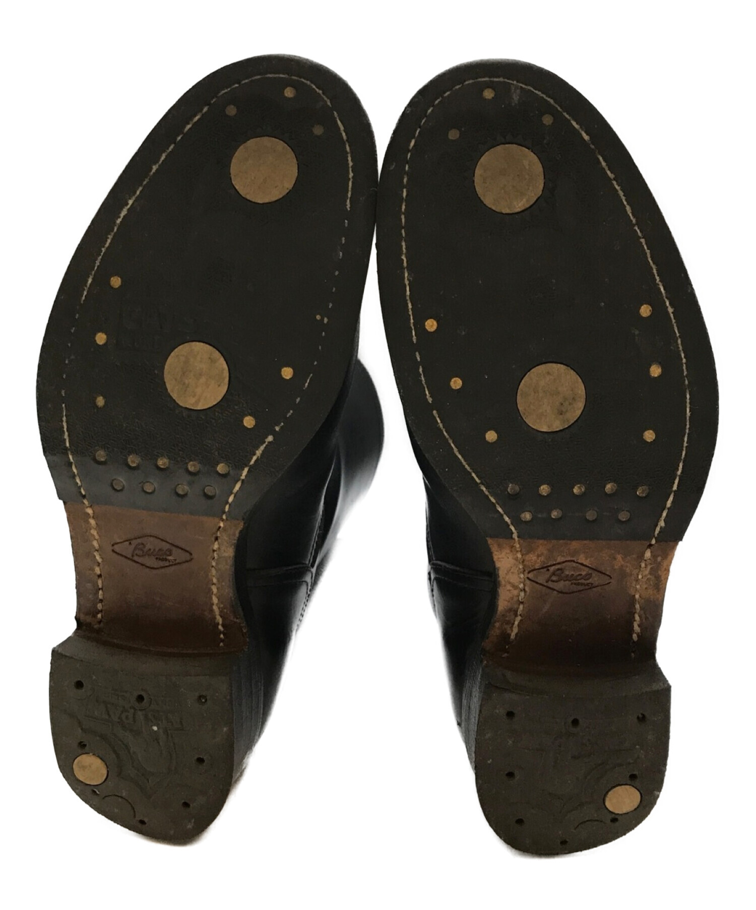 中古・古着通販】Buco (ブコ) エンジニアブーツ ブラック サイズ