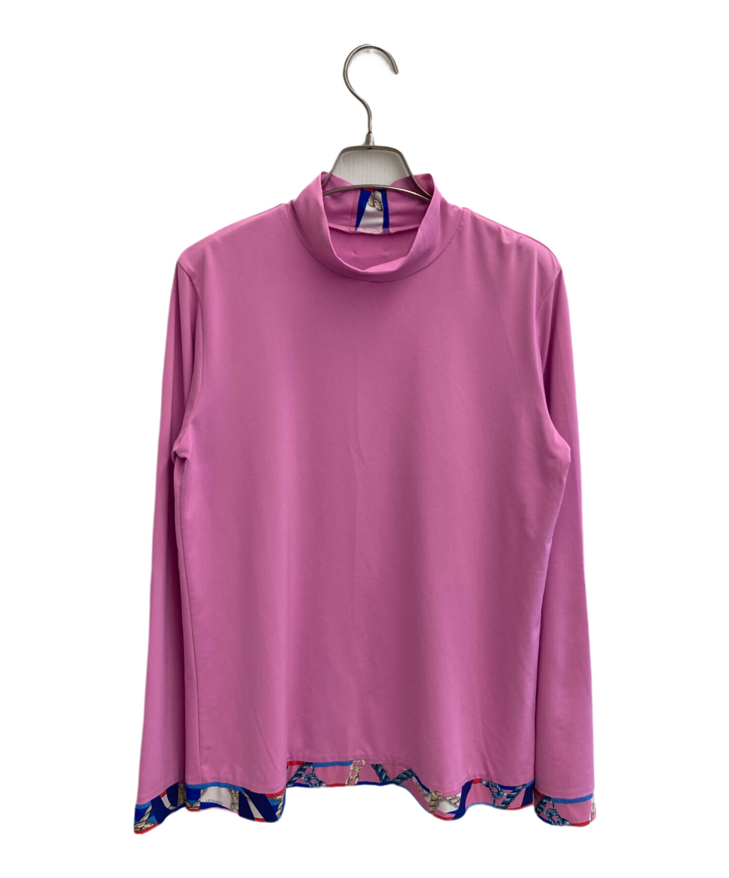 レオナールスポーツ 長袖 ハイネック トップス LEONARD SPORT レオナール 長袖トップス カットソーハイネック 【公式