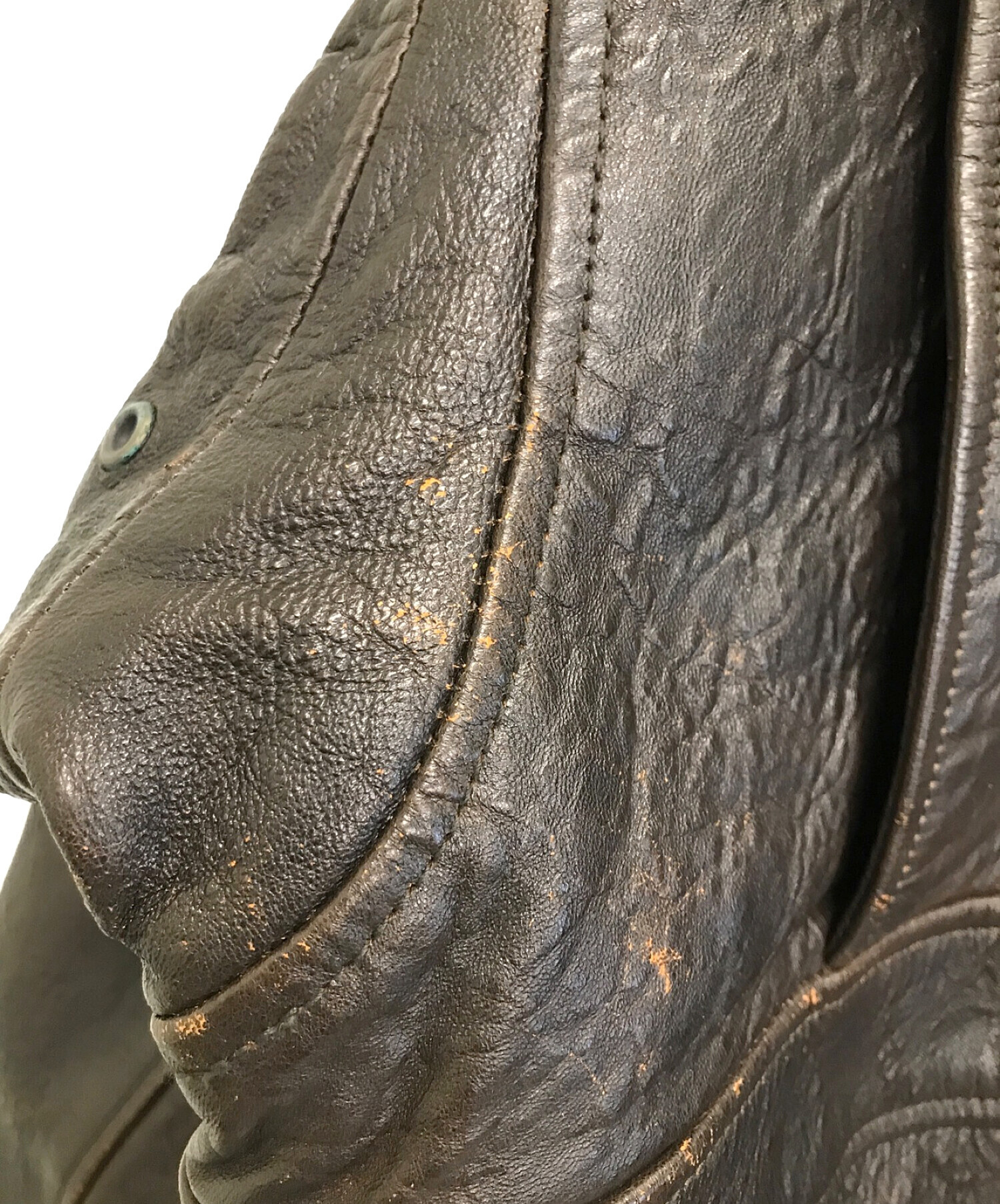 中古・古着通販】TOP GUN (トップガン) ジャケット ブラウン サイズ:M