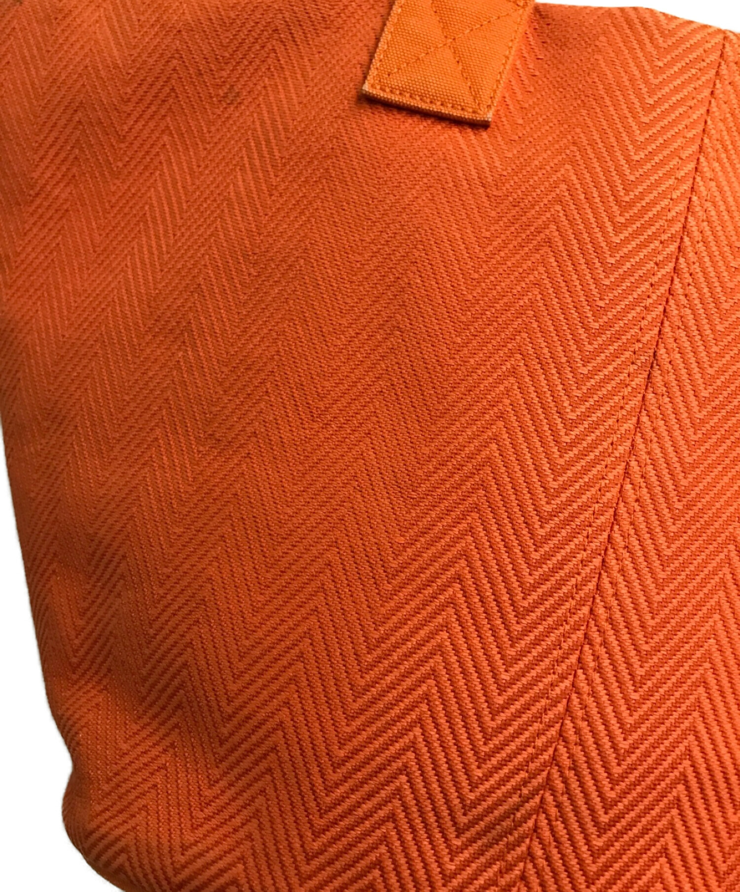 中古・古着通販】HERMES (エルメス) トートバッグ オレンジ