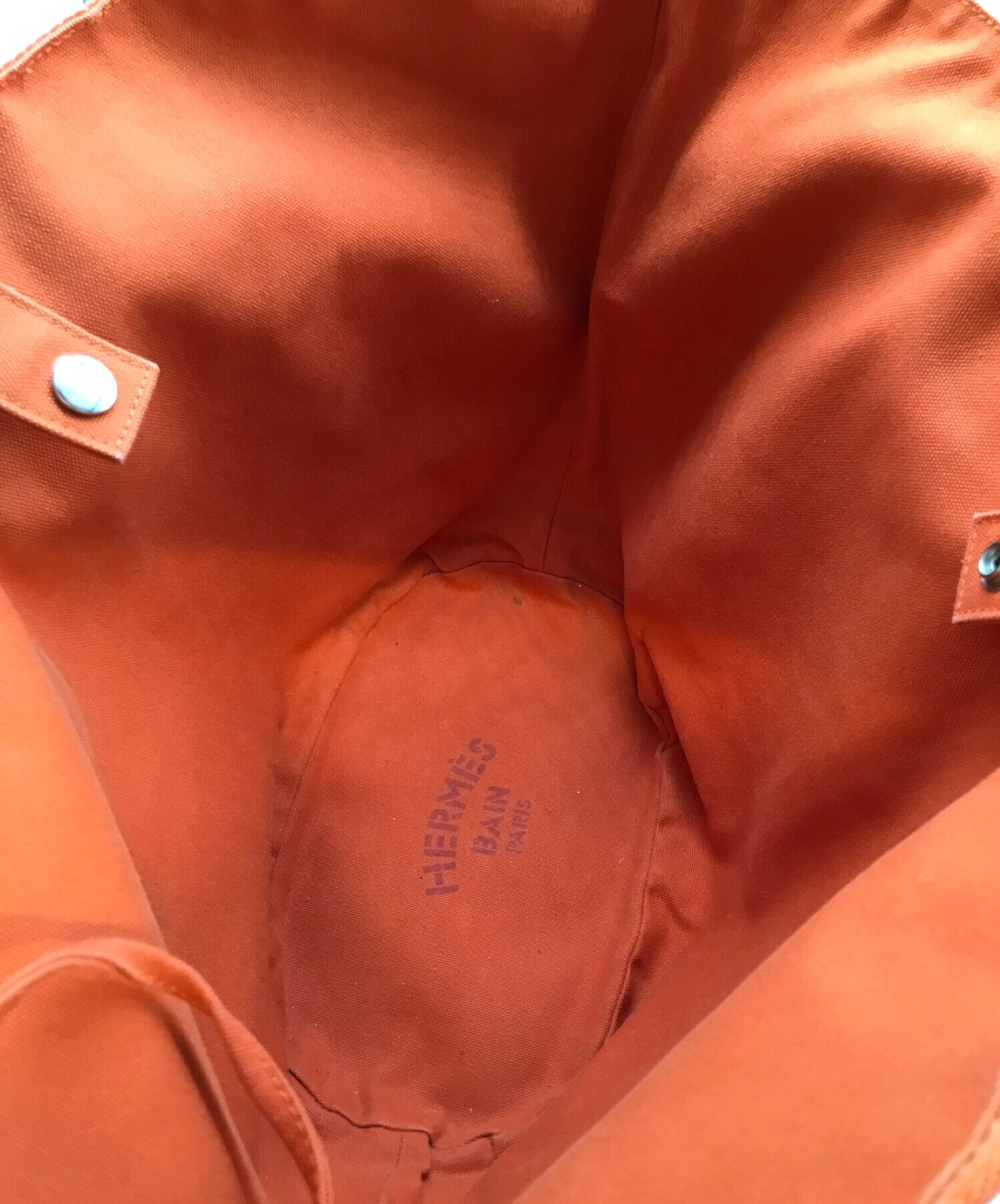 HERMESオレンジ フェルト　used 中古・古着通販】HERMES (エルメス) トートバッグ オレンジ