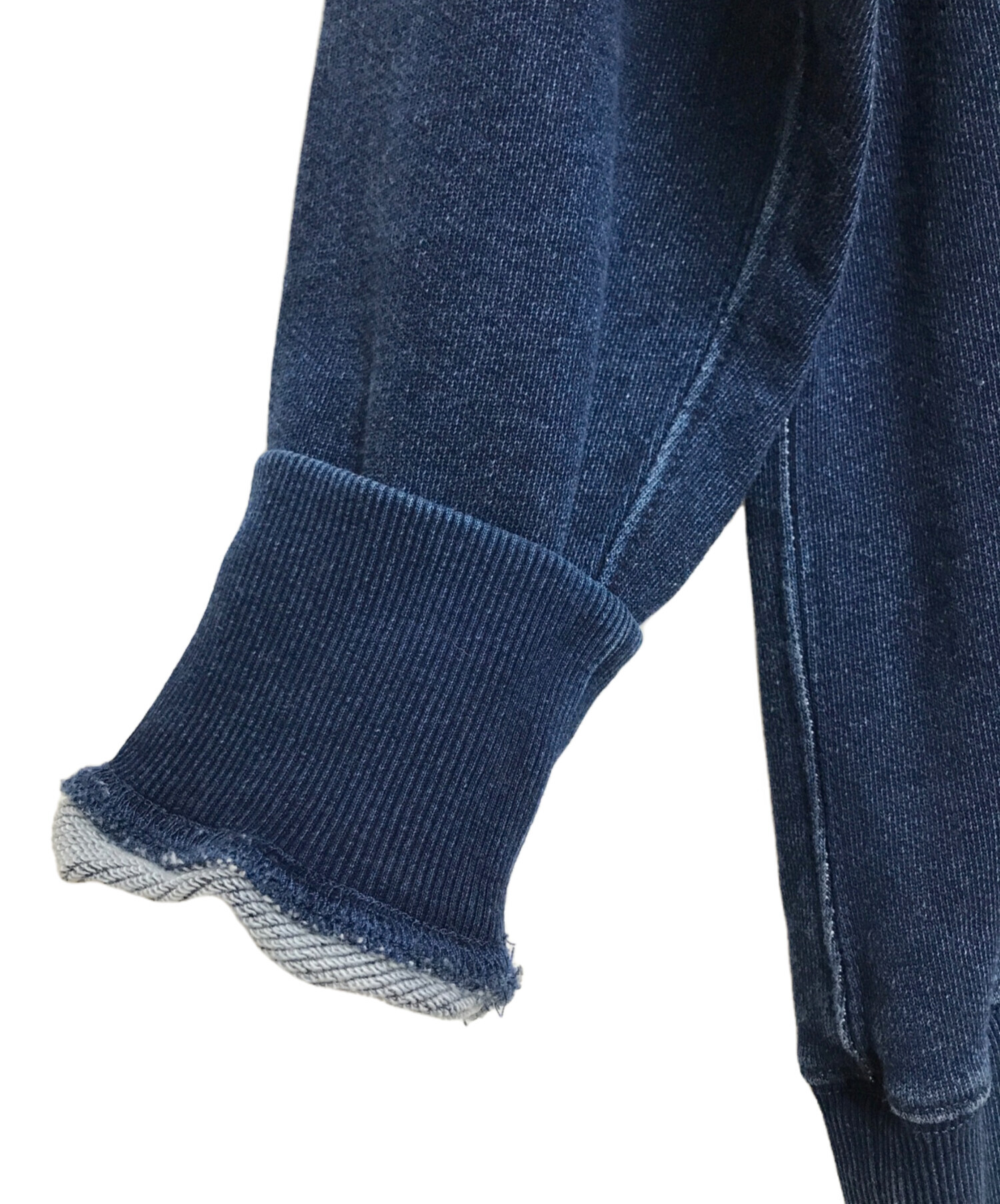 中古・古着通販】MOLTEMANI (モルテマニ) Denim Sweat ブルー サイズ