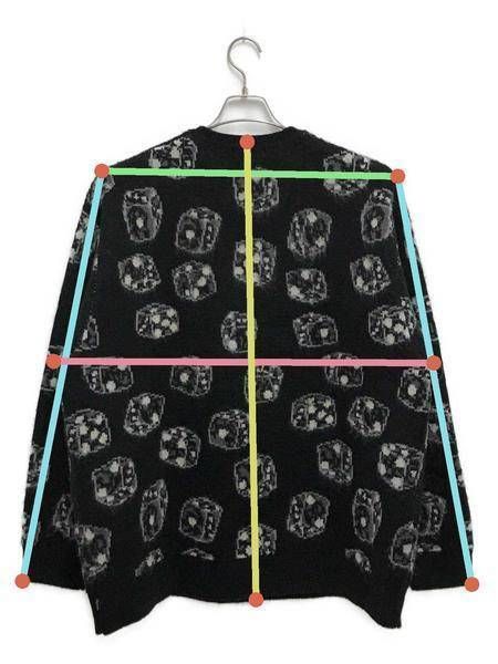 中古・古着通販】SUPREME (シュプリーム) Dice Sweater ブラック