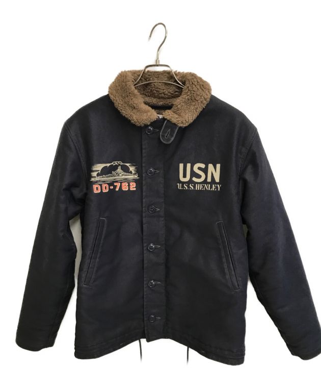 トイズマッコイ N-1 デッキジャケット 38 USN パッチ付き TOYS McCOY（トイズマッコイ） デッキジャケット N-1 DECK JACKET