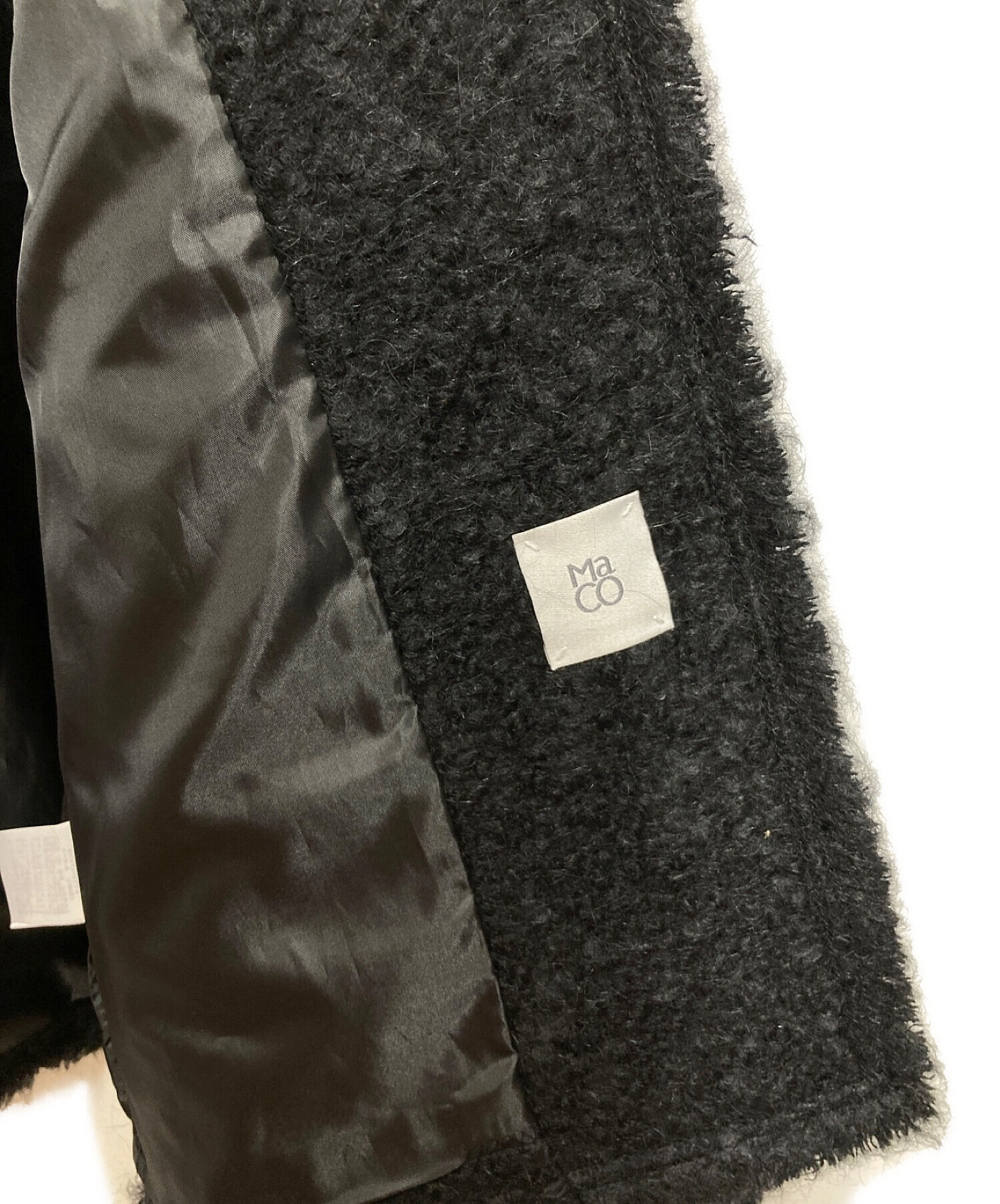 中古・古着通販】MaCO (マコ) BOOP JAKET ブラック サイズ:SIZE Free