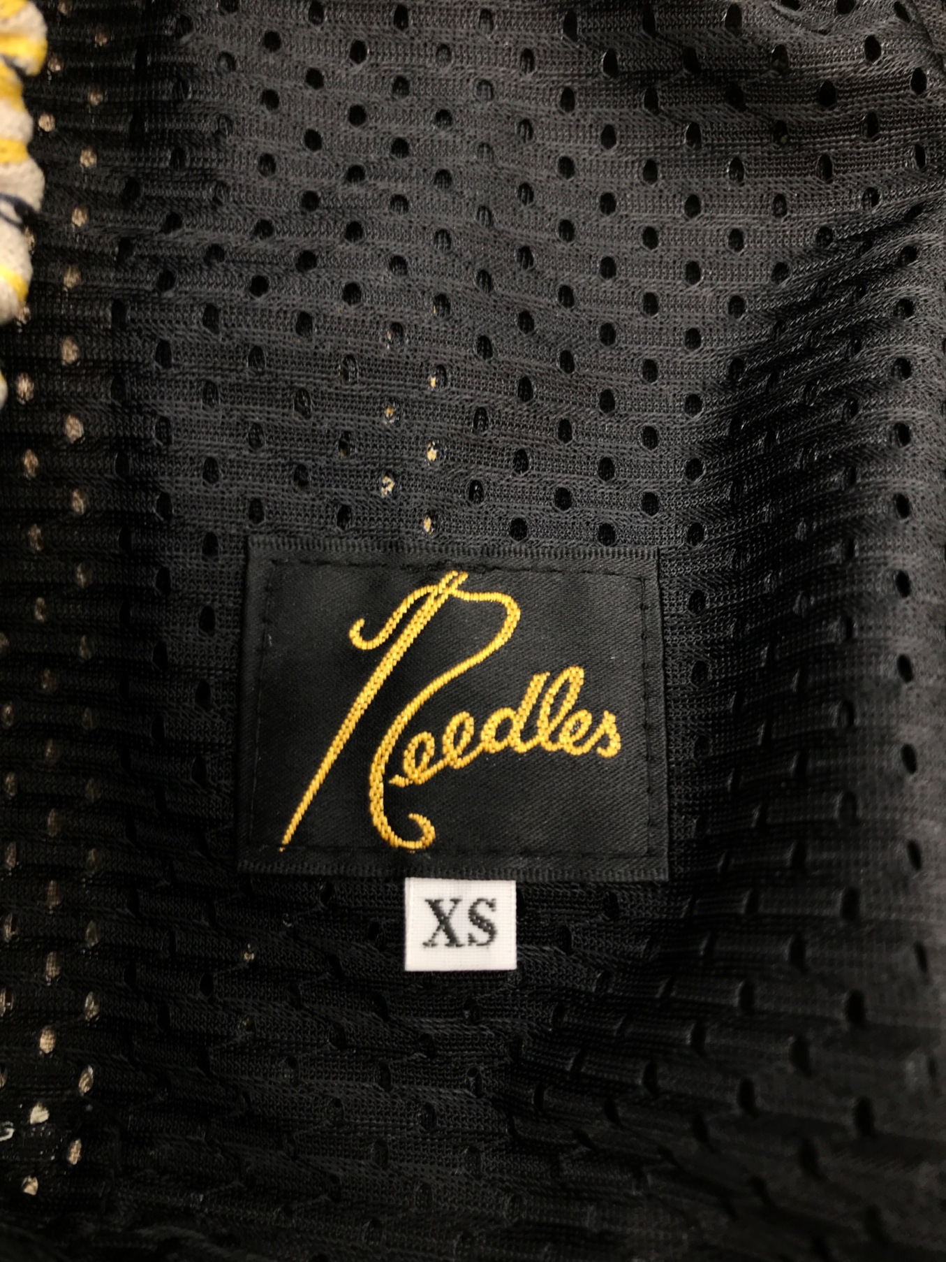 中古・古着通販】Needles (ニードルズ) 総柄トラックパンツ イエロー