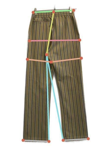 中古・古着通販】Needles (ニードルズ) 総柄トラックパンツ イエロー