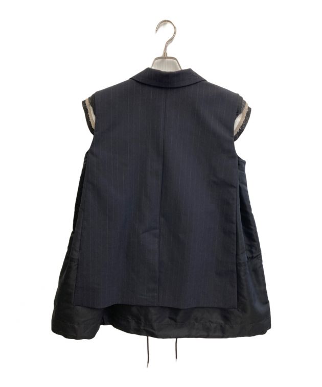 中古・古着通販】sacai (サカイ) チョークストライプベスト