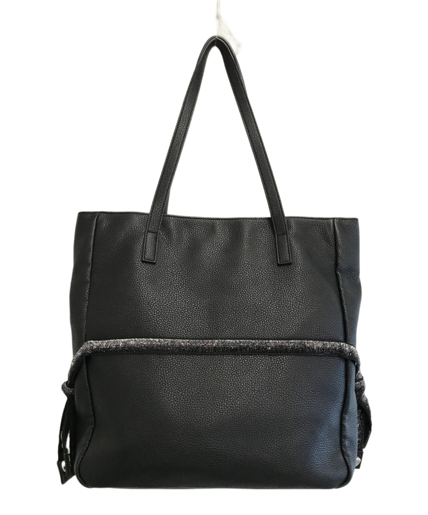 中古・古着通販】LOVE MOSCHINO (ラブモスキーノ) レザートートバッグ