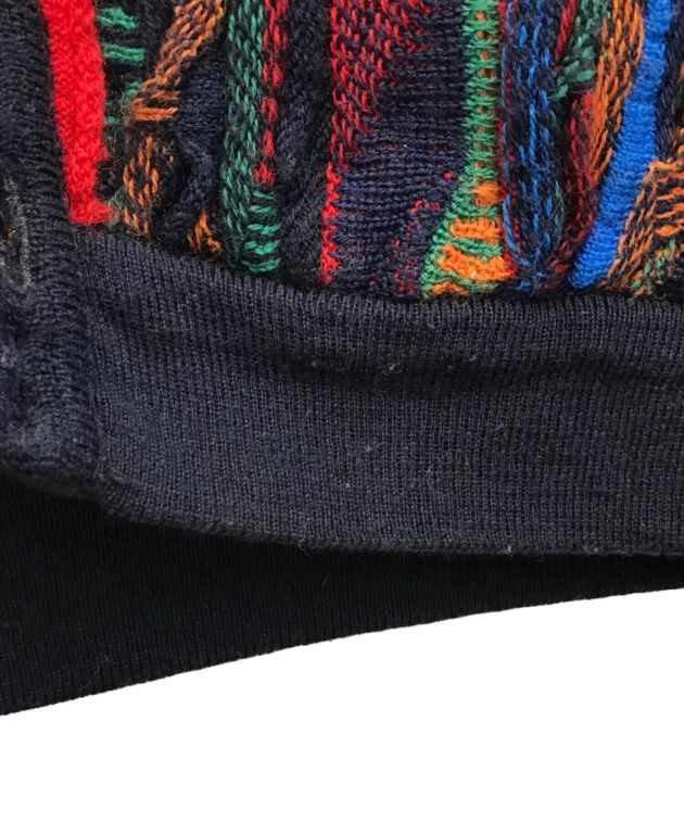 中古・古着通販】EMAROO (エマルー) 3Dニットカーディガン マルチ