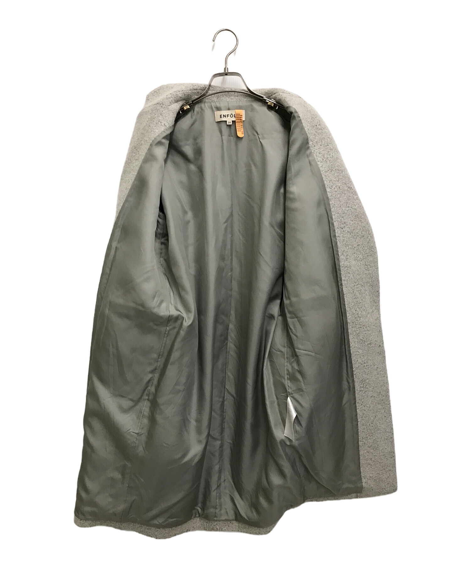 中古・古着通販】ENFOLD (エンフォルド) メルトンチェスターコート