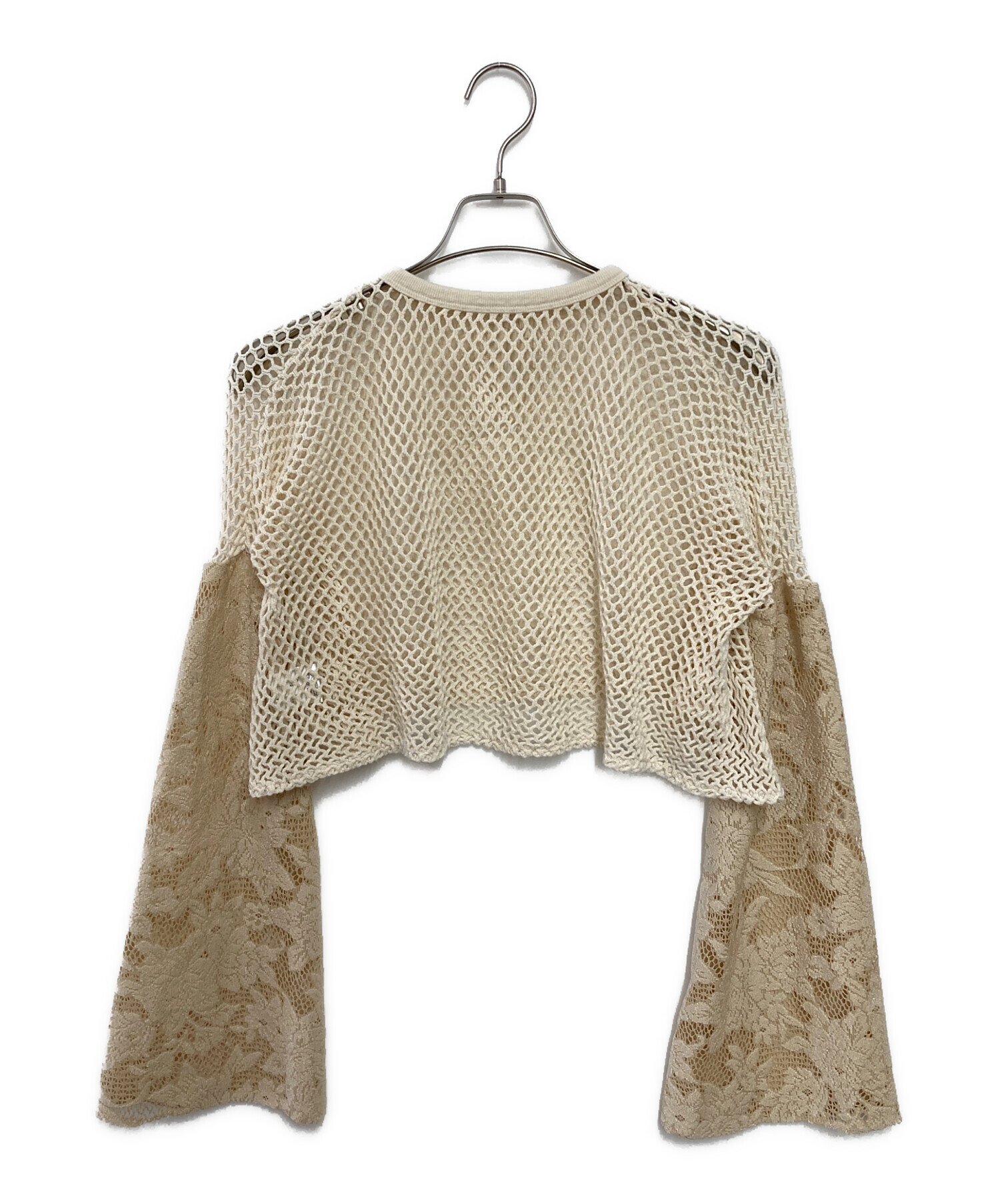 中古・古着通販】acka (エーシーケーエー) flare sleeve ami tops