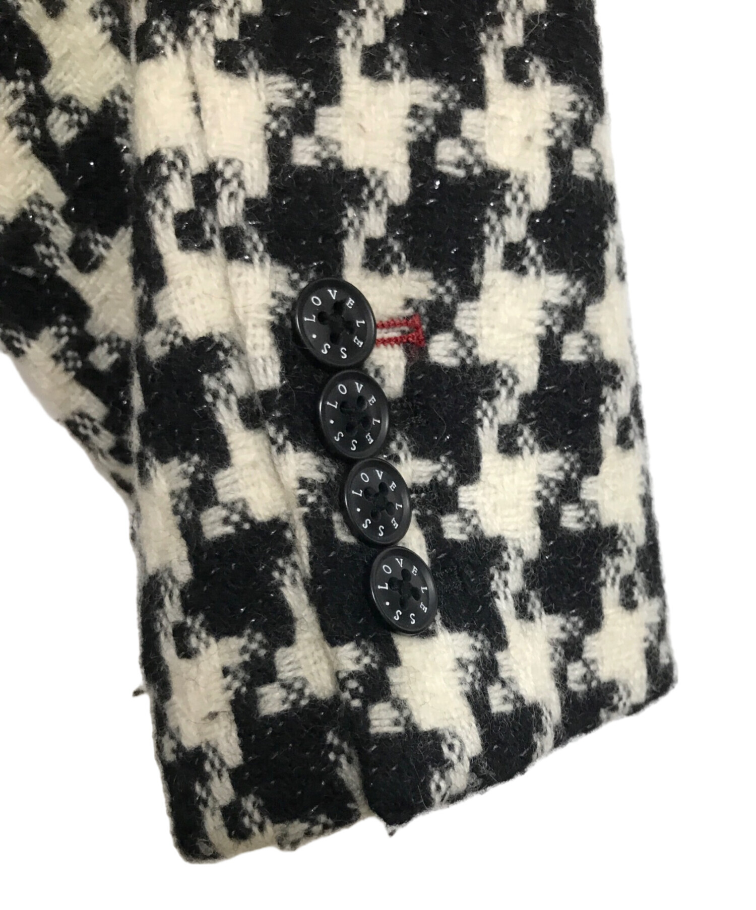 中古・古着通販】LOVELESS (ラブレス) 千鳥格子柄チェスターコート