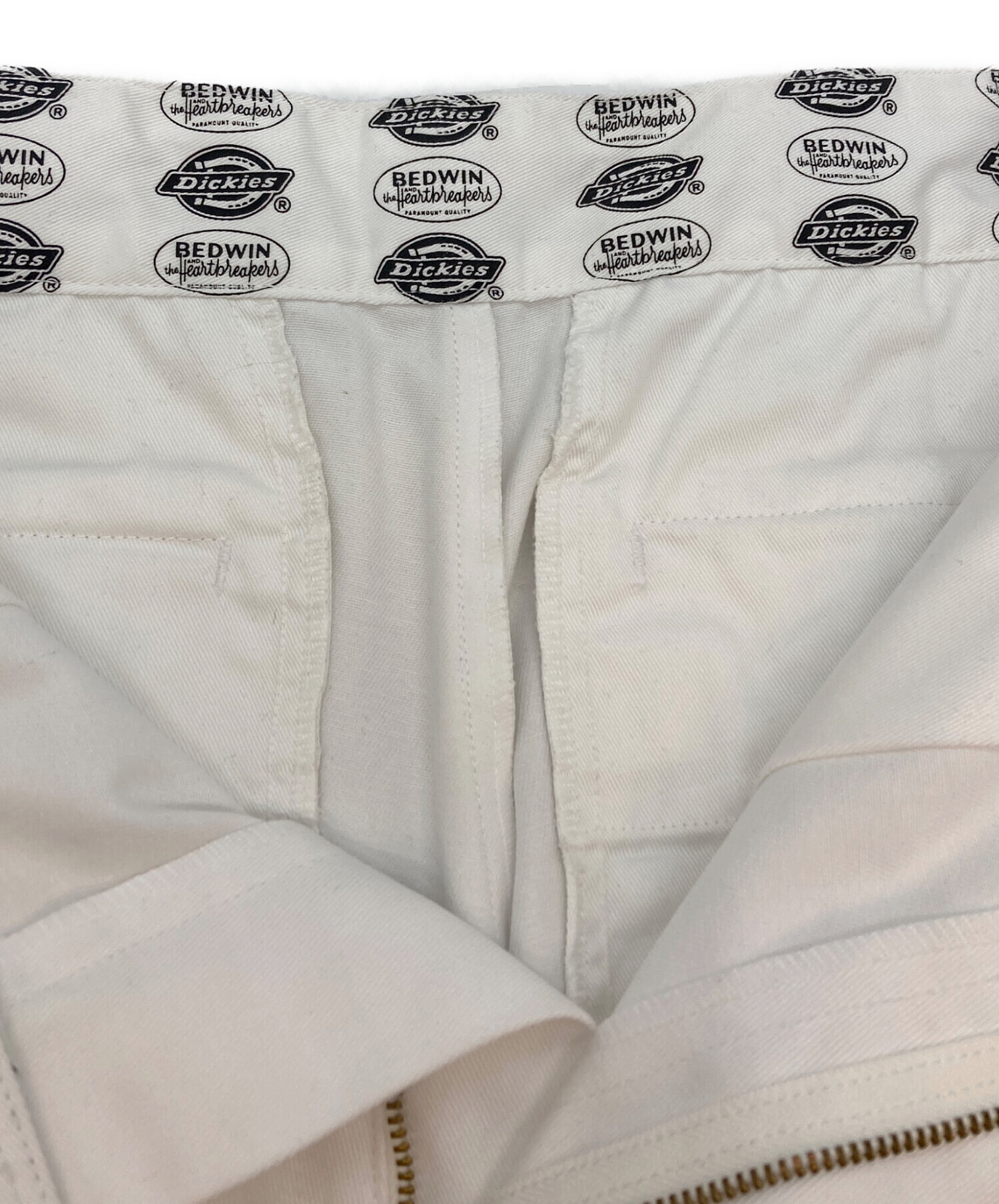 bedwin Dickies ホワイト BEDWIN] DICKIES 10L SLIM PANTS 