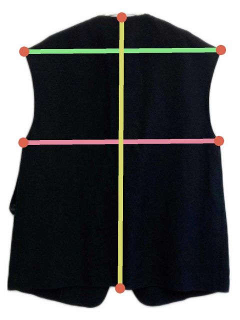 中古・古着通販】Curensology (カレンソロジー) ウールリネンベスト