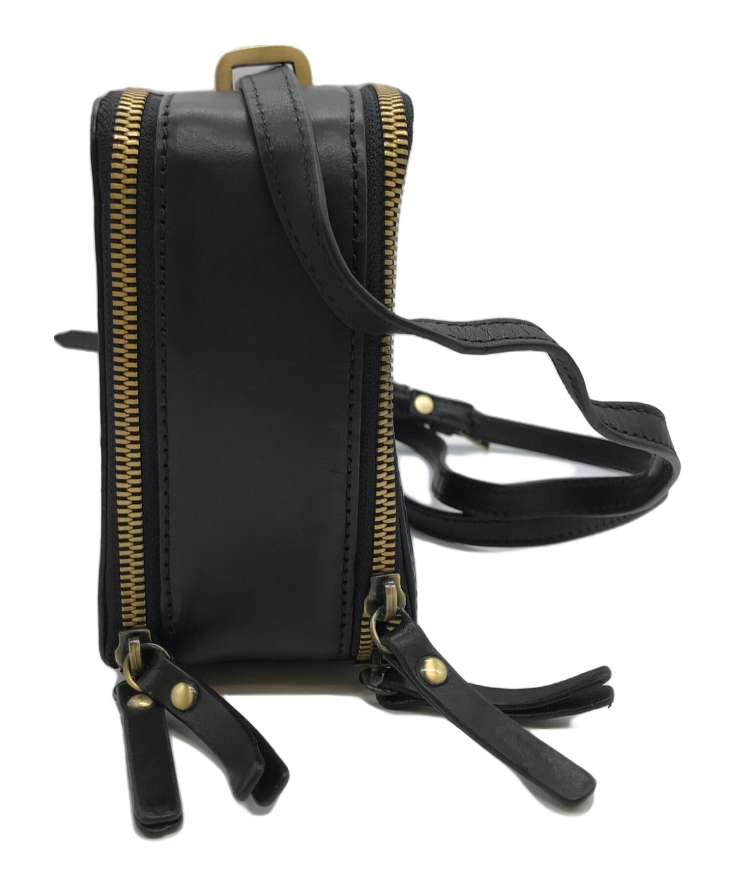 中古・古着通販】O MY BAG (オーマイバッグ) BEES BOX BAG ブラック