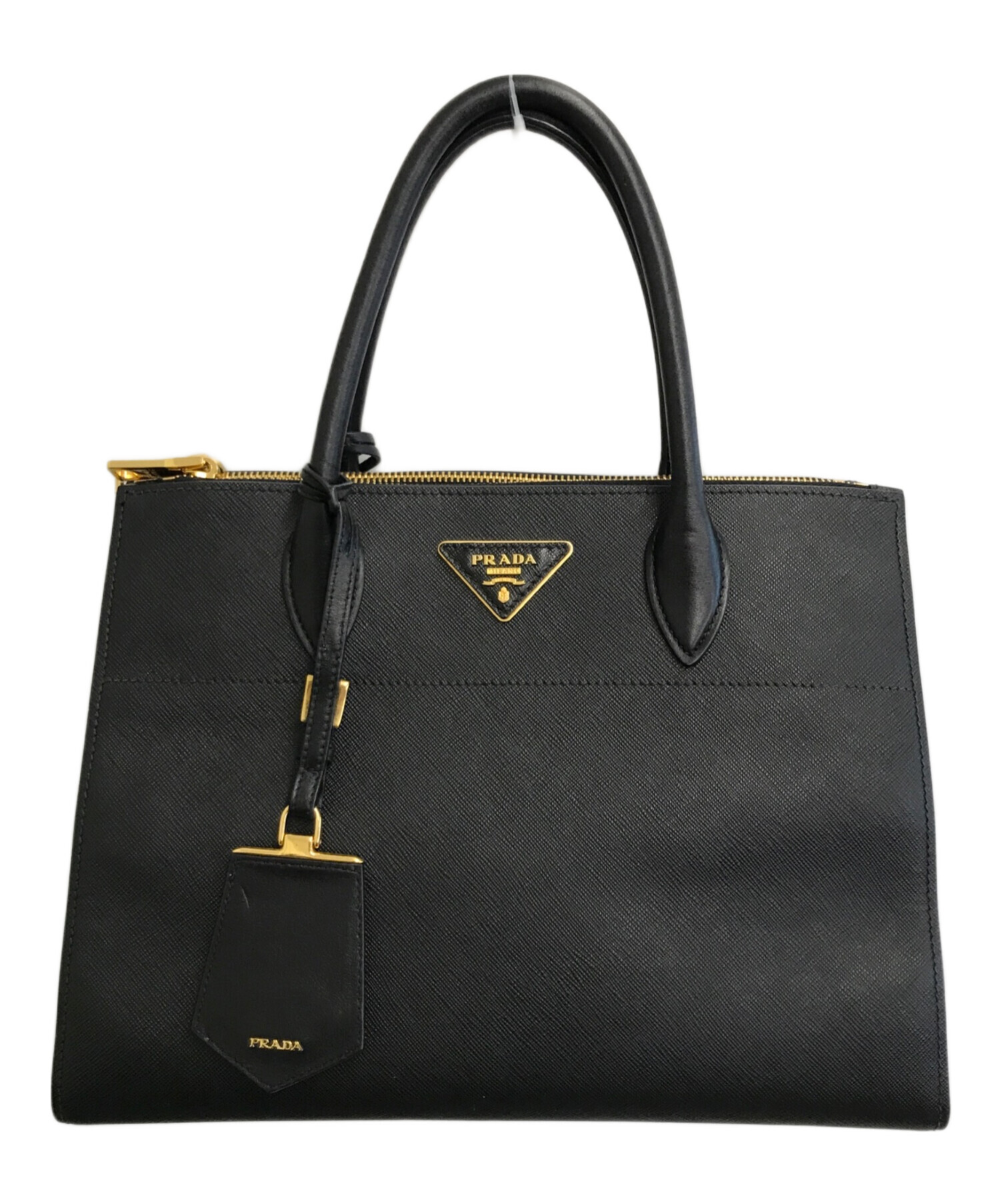 レビュー高評価の商品 プラダ PRADA ハンドバッグ パラディグム レザー 