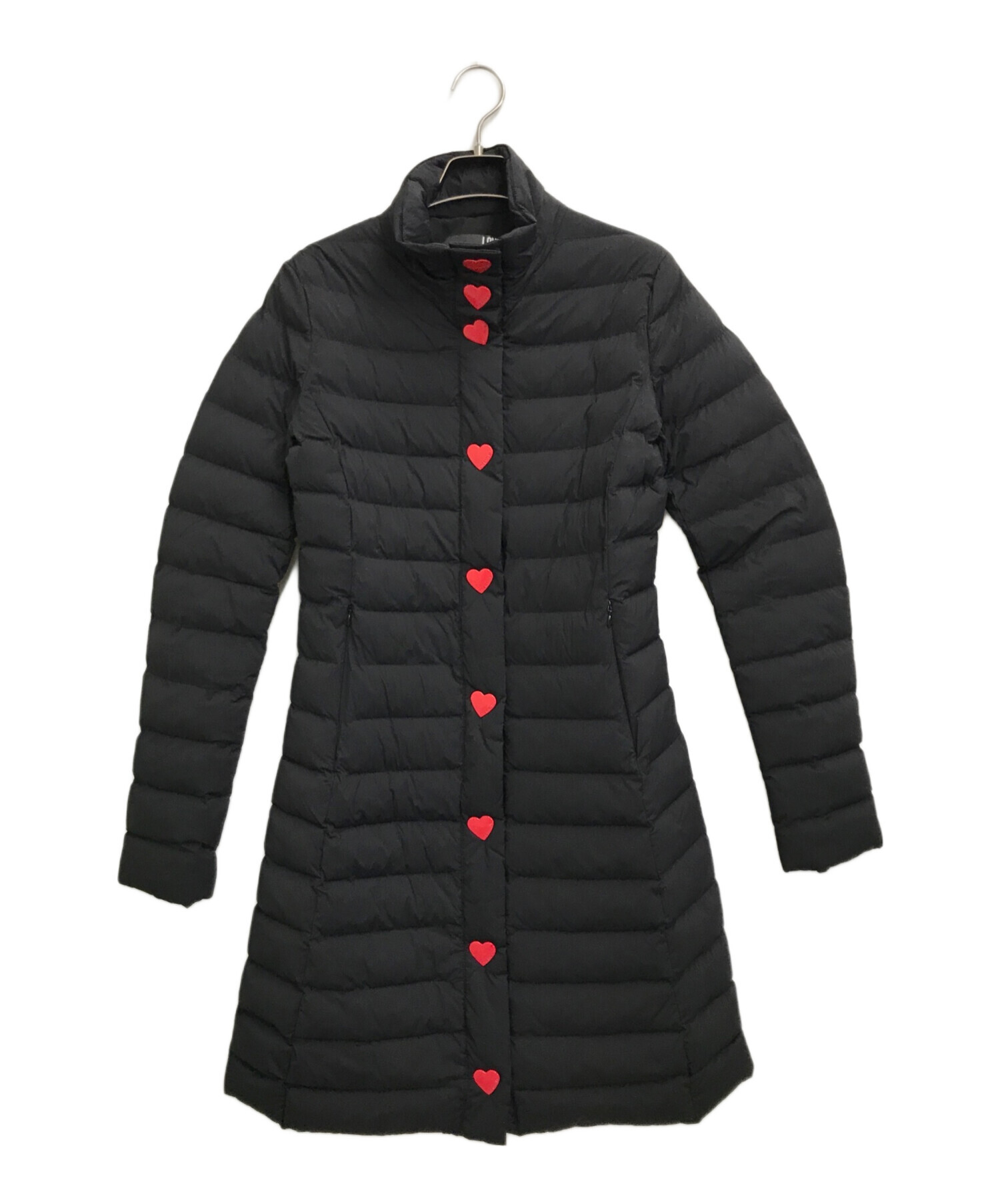 LOVE MOSCHINO ラブモスキーノ 中綿ジャケット サイズ:USA12 レッド