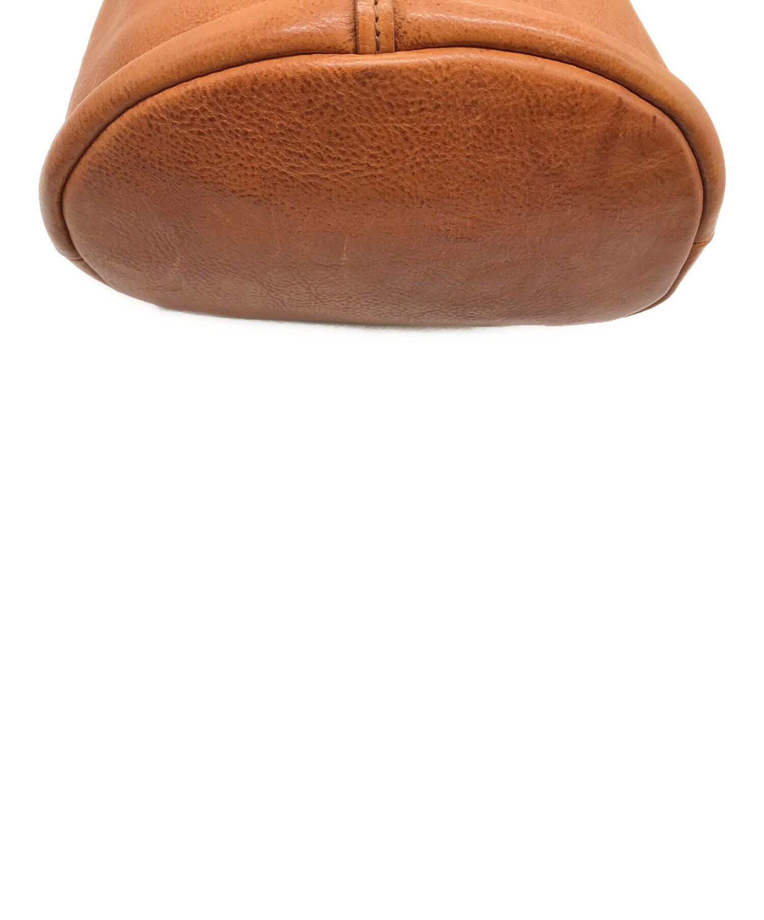 中古・古着通販】genten (ゲンテン) レザーリュック ブラウン サイズ