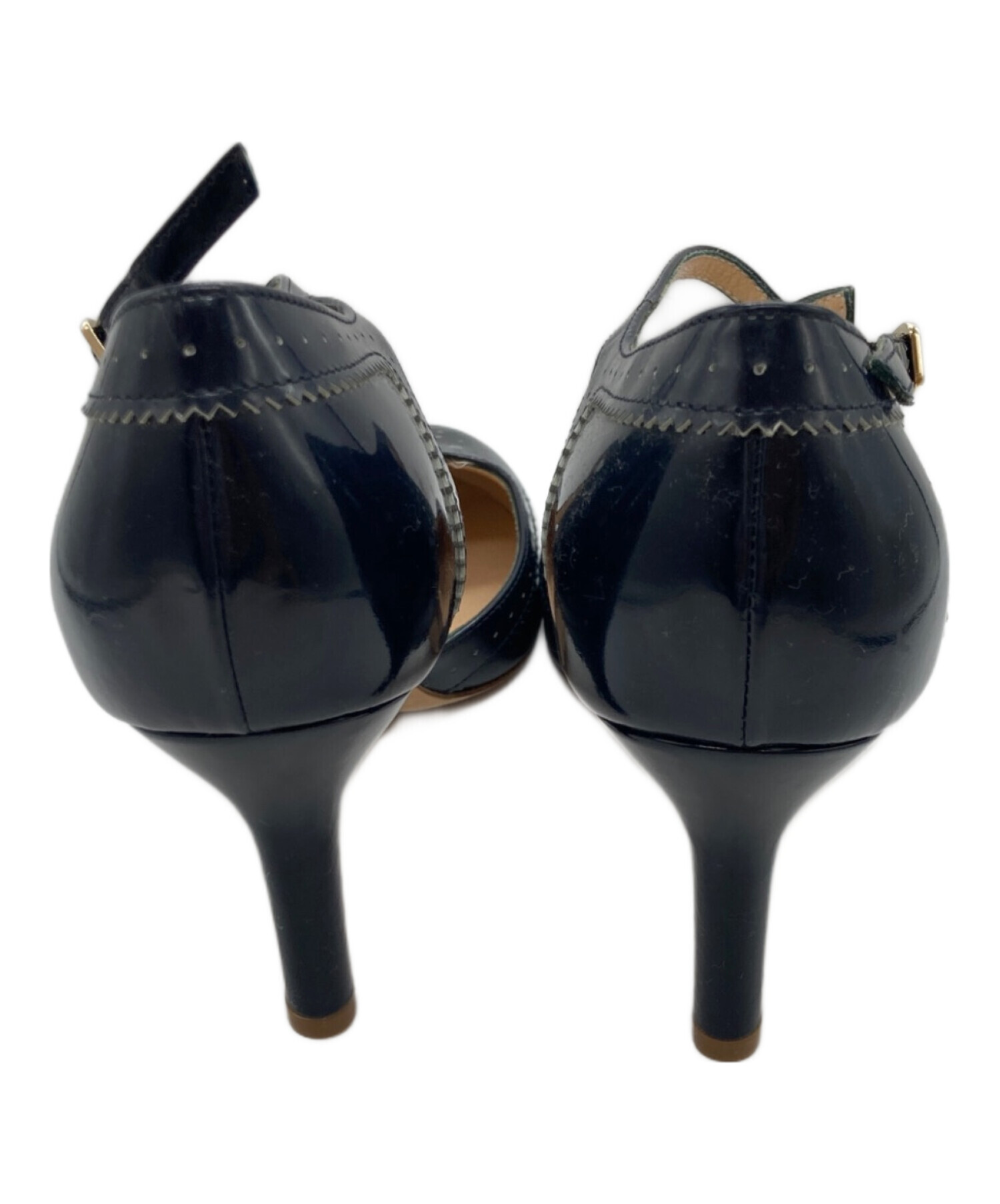 中古・古着通販】PELLICO (ペリーコ) パンチングヒールパンプス