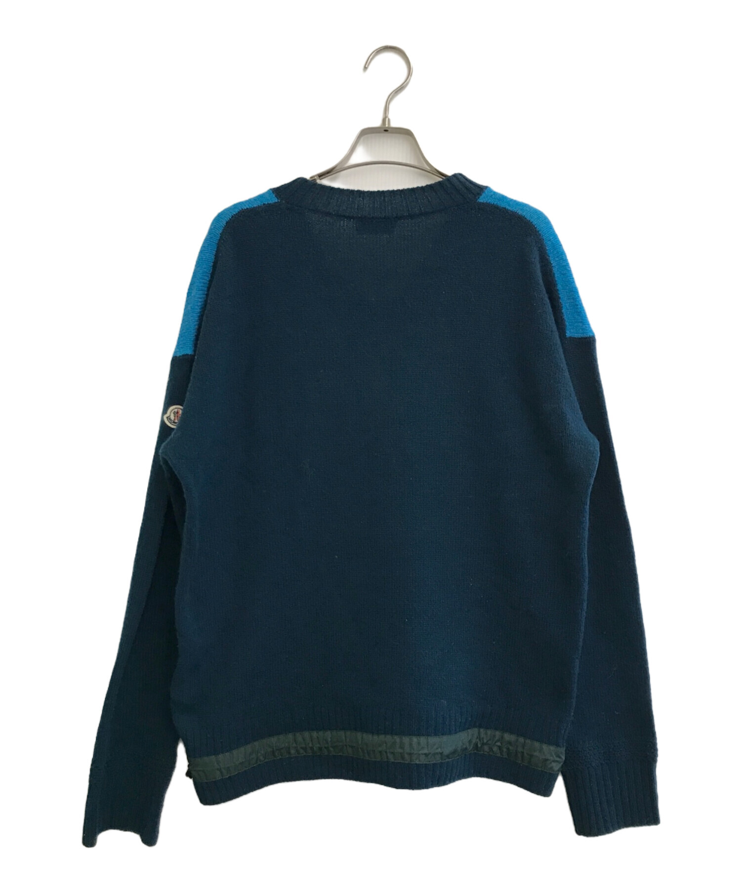 中古・古着通販】MONCLER (モンクレール) Ⅴネックトリコットセーター 