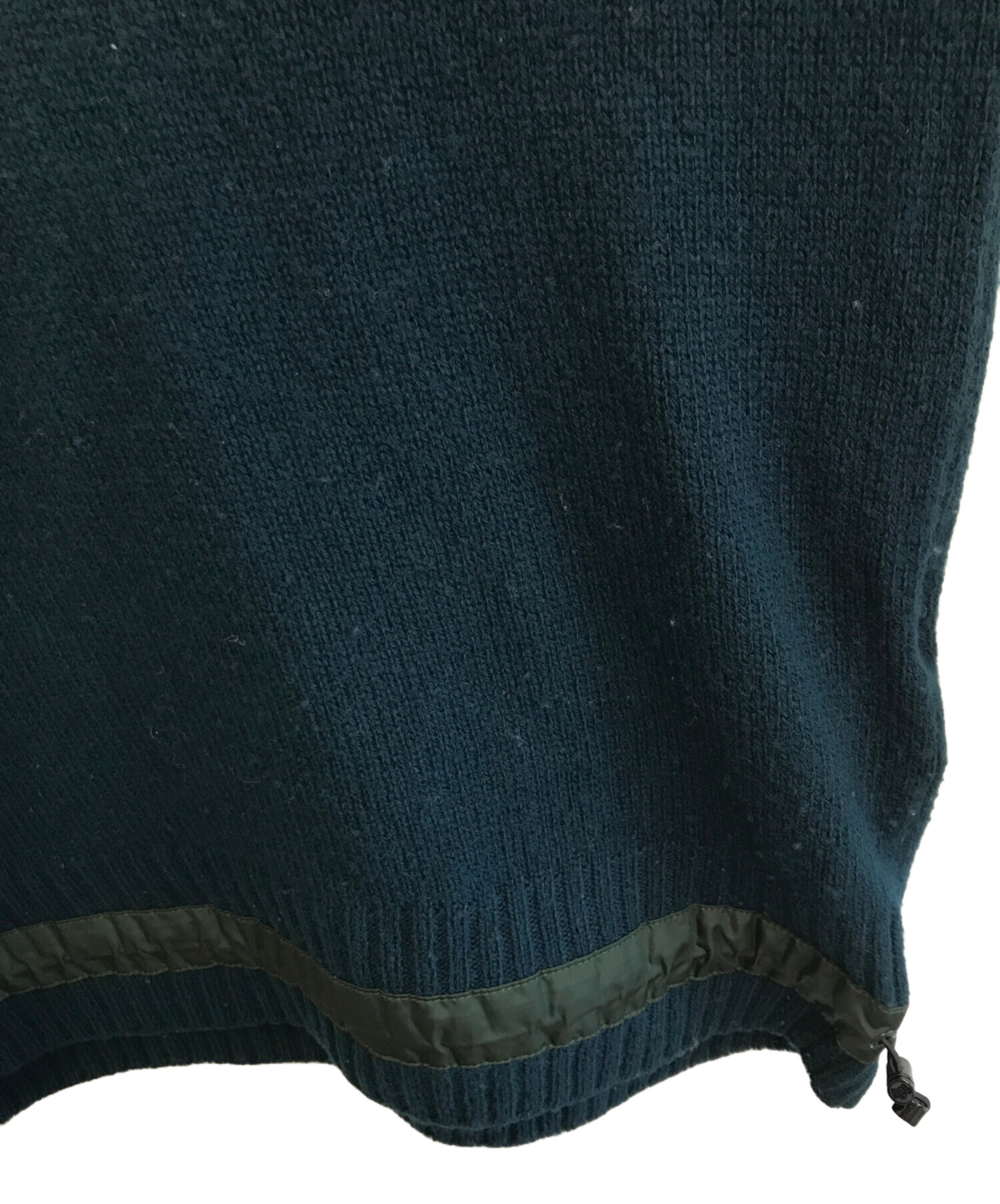 中古・古着通販】MONCLER (モンクレール) Ⅴネックトリコットセーター 