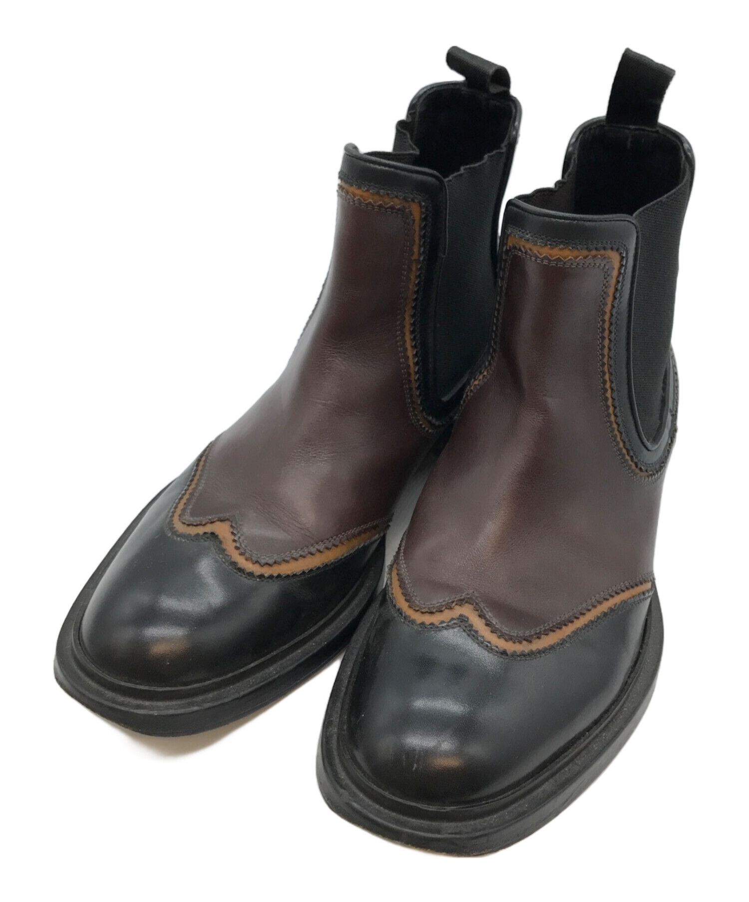 中古・古着通販】sergio rossi (セルジオロッシ) サイドゴアブーツ