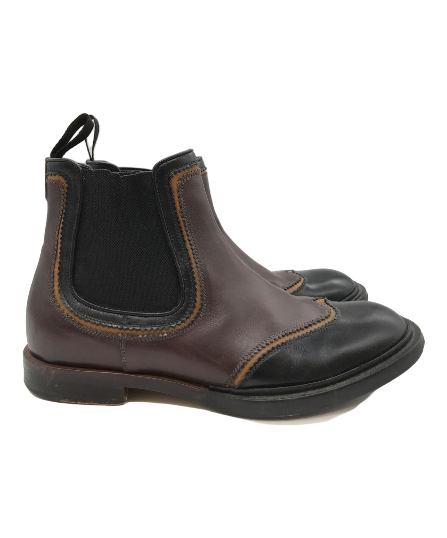 中古・古着通販】sergio rossi (セルジオロッシ) サイドゴアブーツ