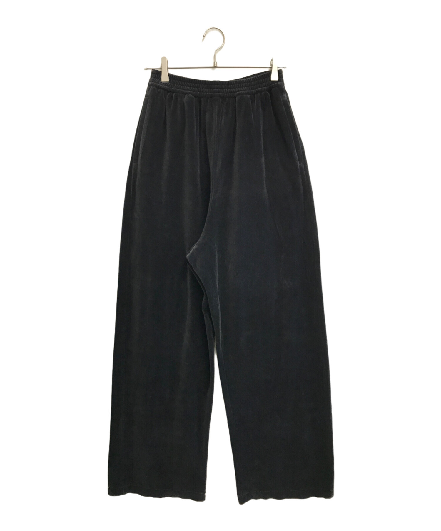 balenciaga ベロアパンツ　黒　XS 中古・古着通販】BALENCIAGA home wear (バレンシアガ ホームウェア