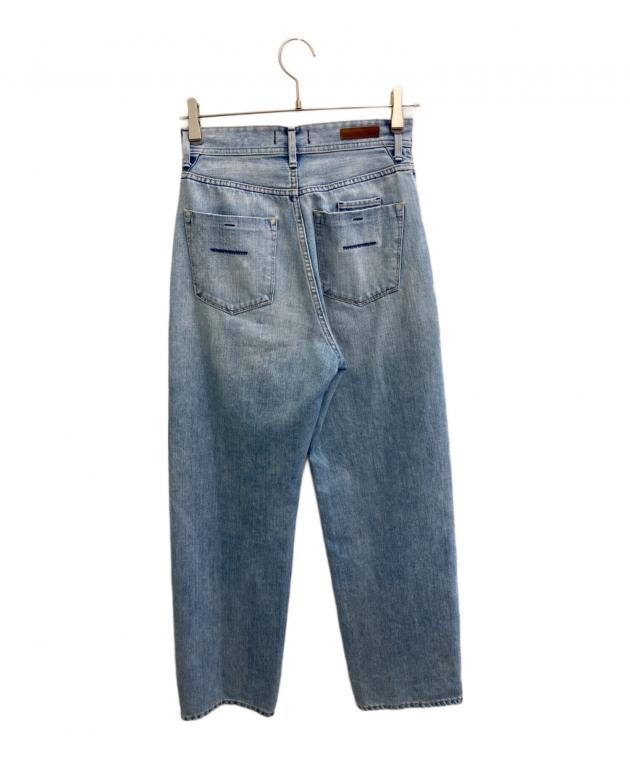 【本日値下げ】YANUK ヤヌーク Lea ストレートデニム 25インチ YANUK 2025新作 ヤヌーク レア LEA ボーイズストレート デニム