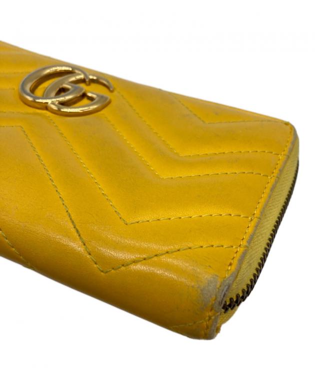 中古・古着通販】GUCCI (グッチ) 長財布 イエロー｜ブランド・古着通販