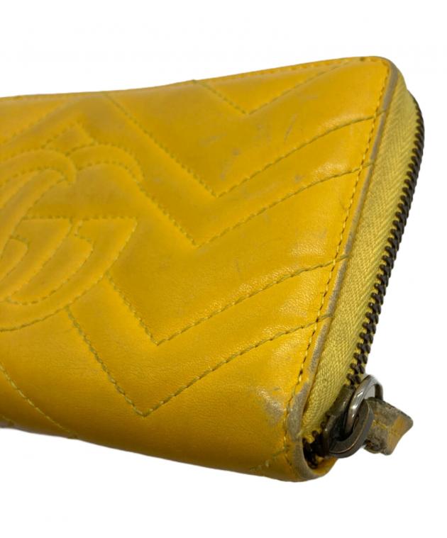 中古・古着通販】GUCCI (グッチ) 長財布 イエロー｜ブランド・古着通販