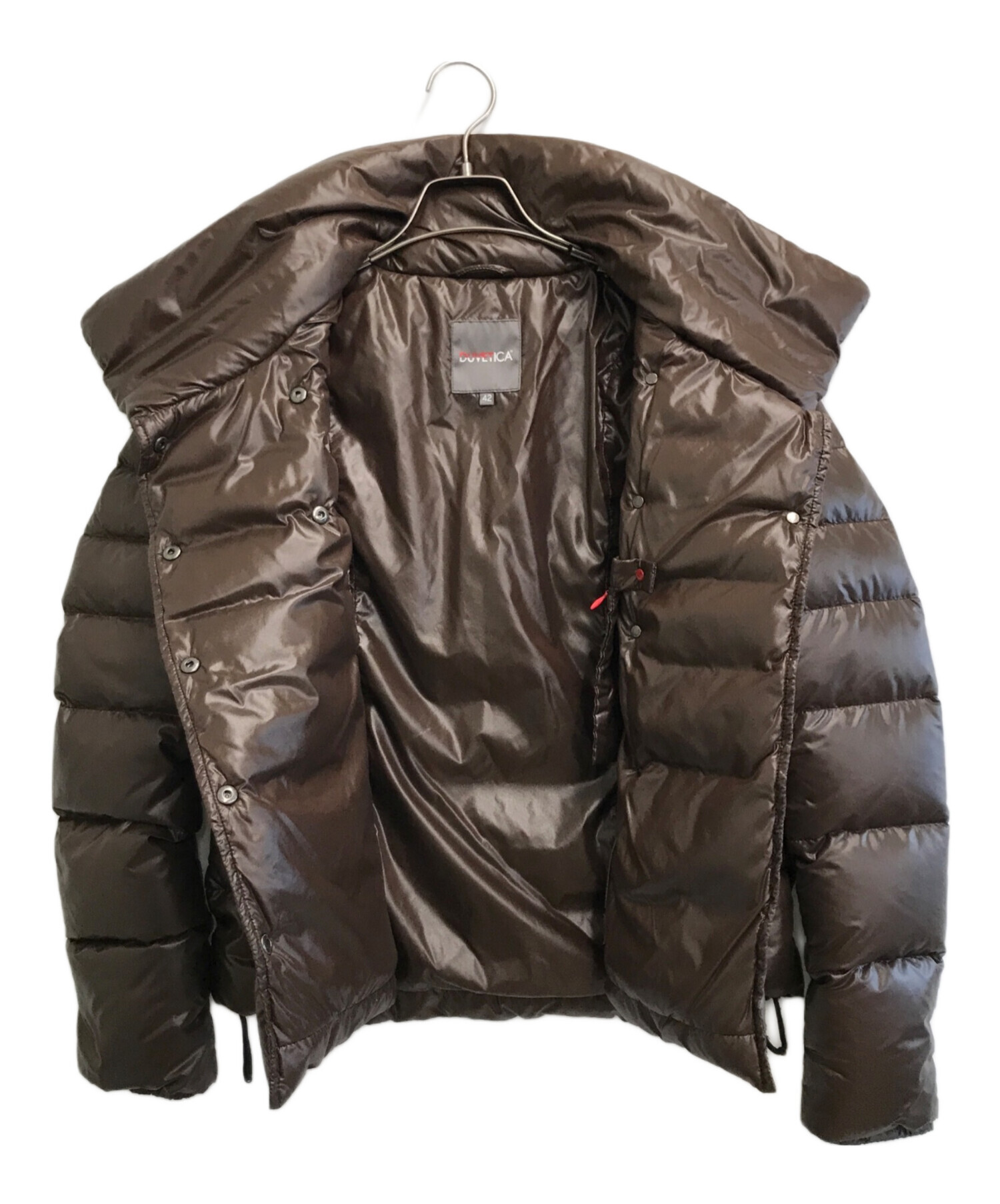 DUVETICA デュベティカ42 美品　ダウンジャケット ブラウンレディース 中古・古着通販】DUVETICA (デュベティカ) penelope ダウンジャケット