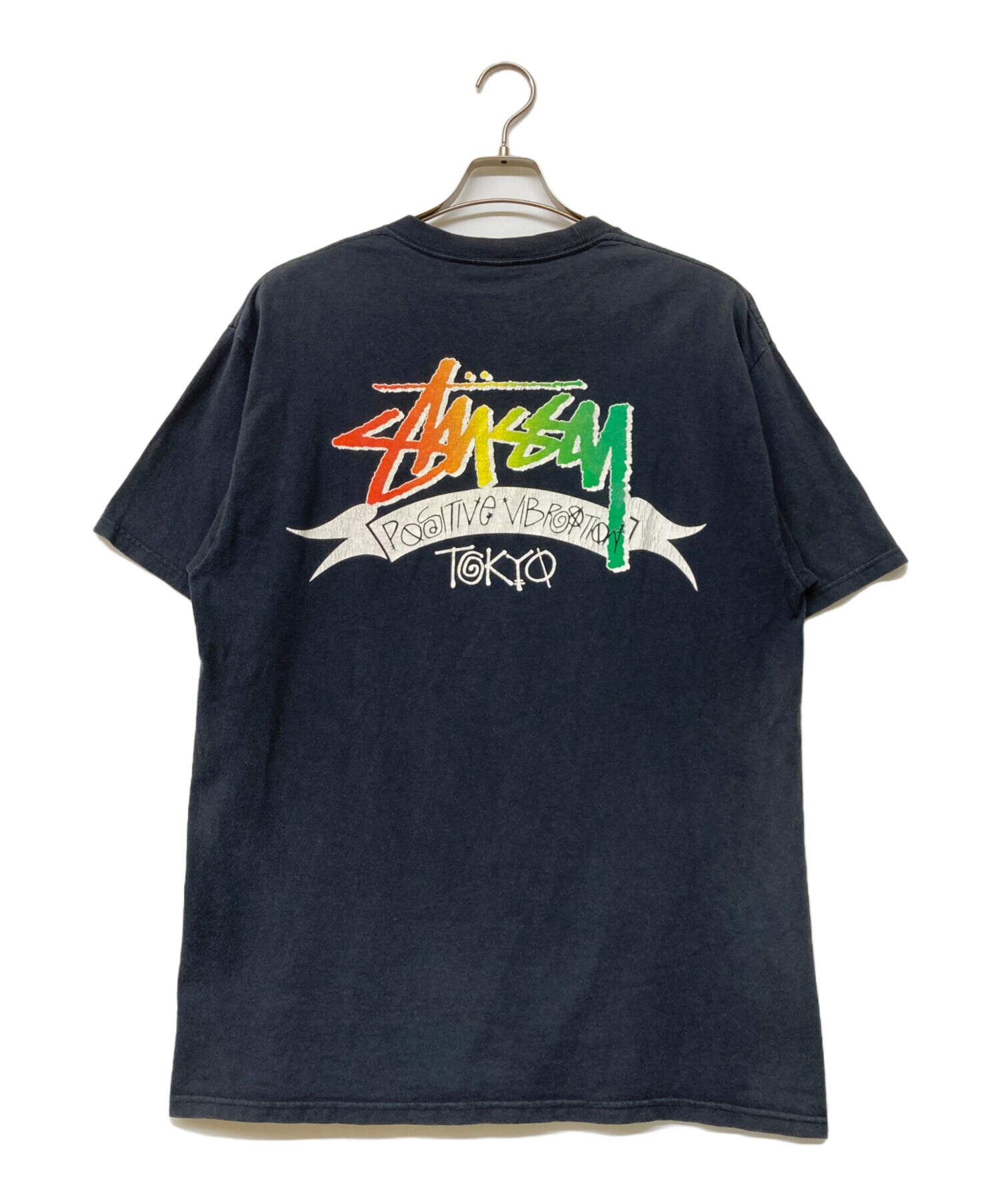 ステューシー　outdoor 00s シャドーマン　Tシャツ L ヴィンテージ 中古・古着通販】stussy (ステューシー) 00s シャドーマンプリントT