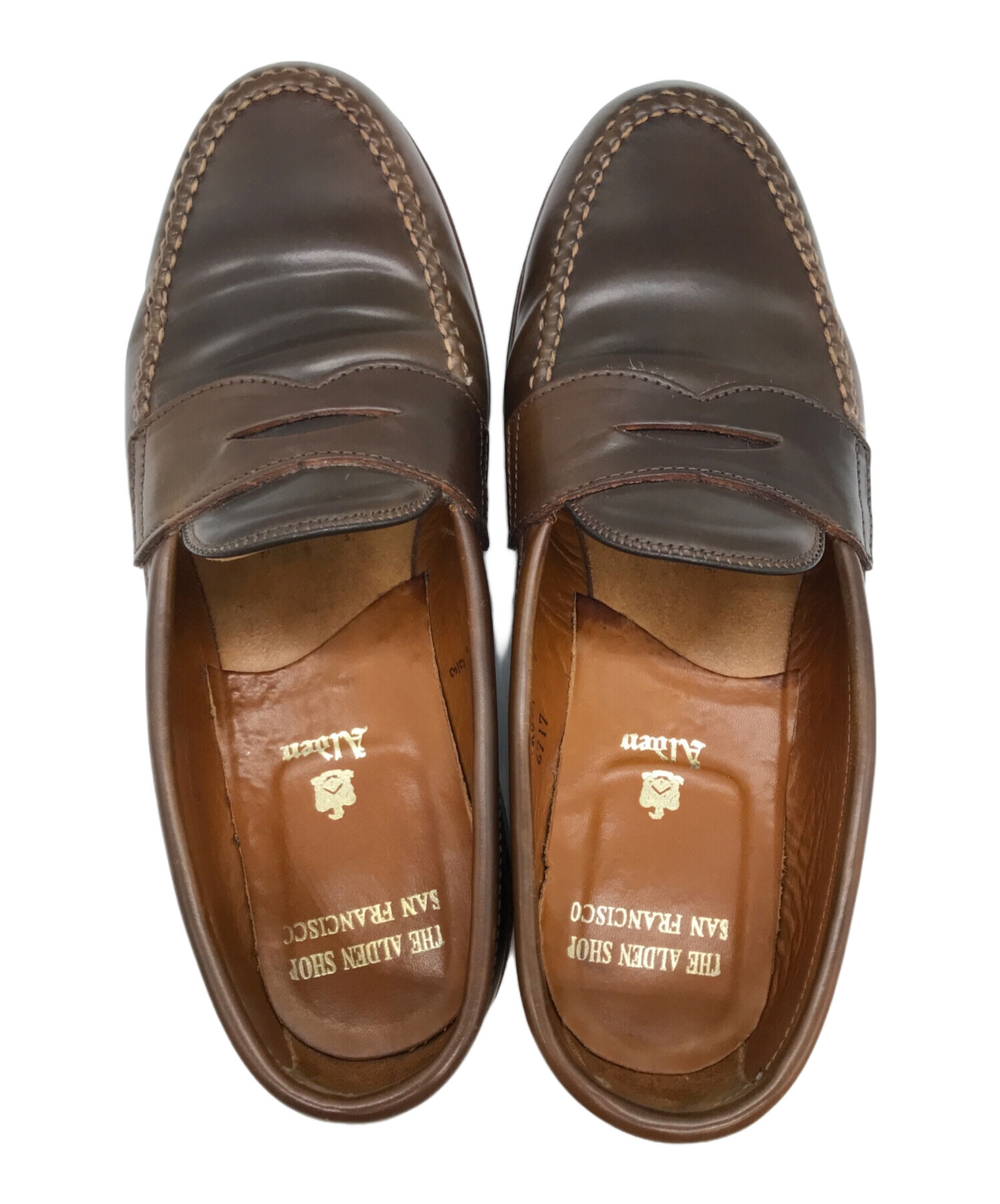 中古・古着通販】Alden (オールデン) ペニーローファー ブラウン