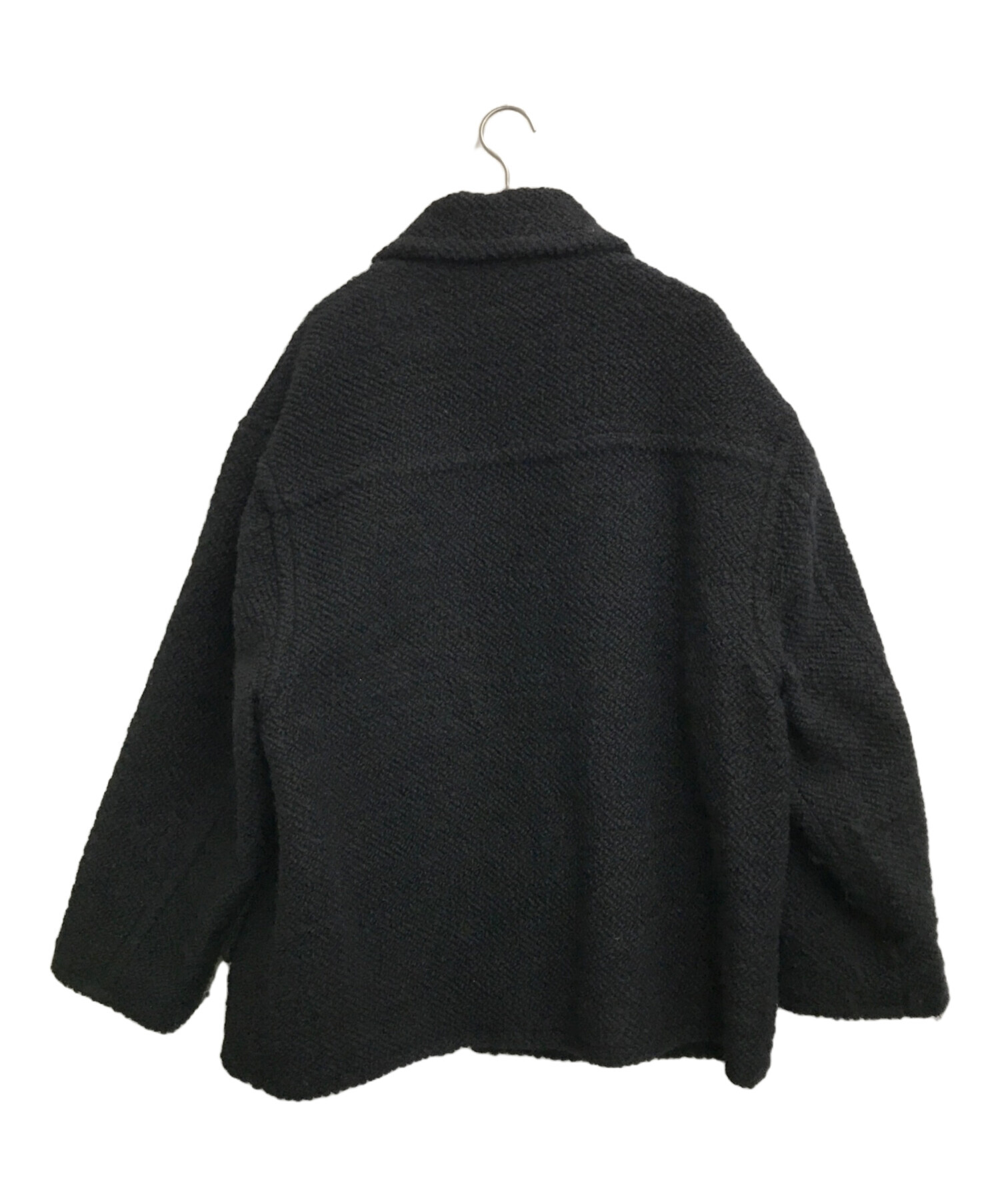 中古・古着通販】Lui's (ルイス) ウールロービングツイードブルゾン