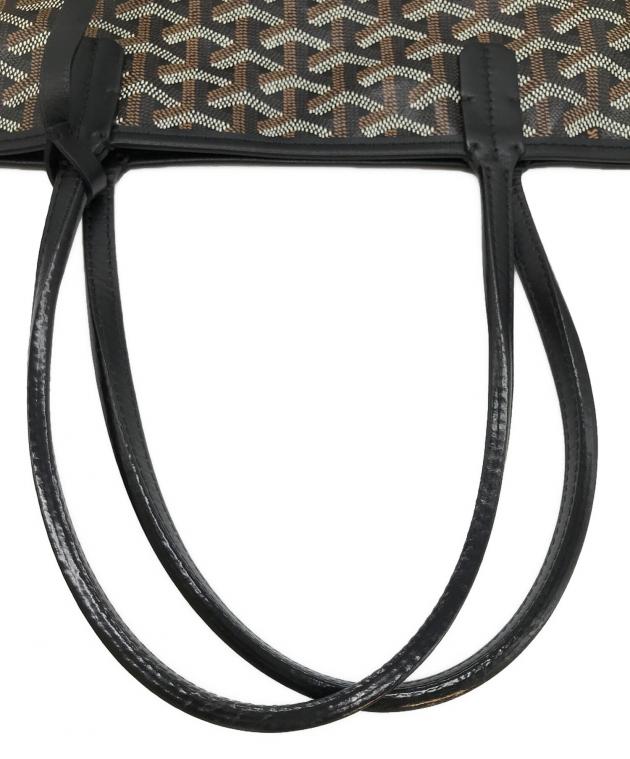 中古・古着通販】GOYARD (ゴヤール) サンルイPM ブラウン×ブラック