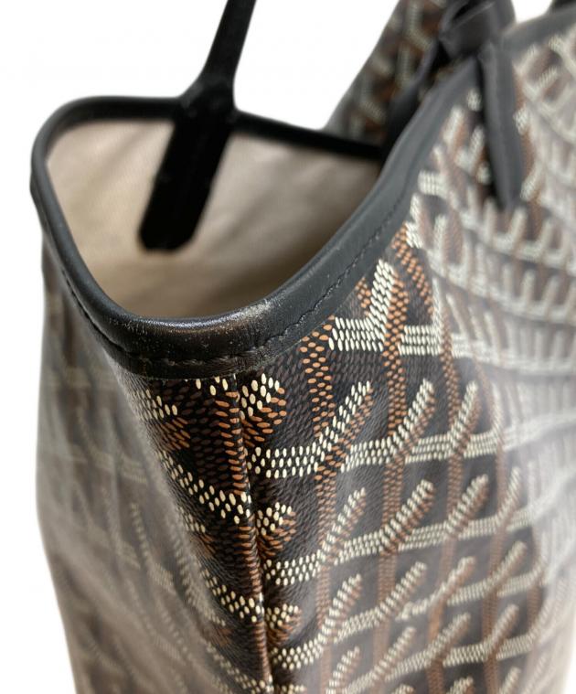 中古・古着通販】GOYARD (ゴヤール) サンルイPM ブラウン×ブラック