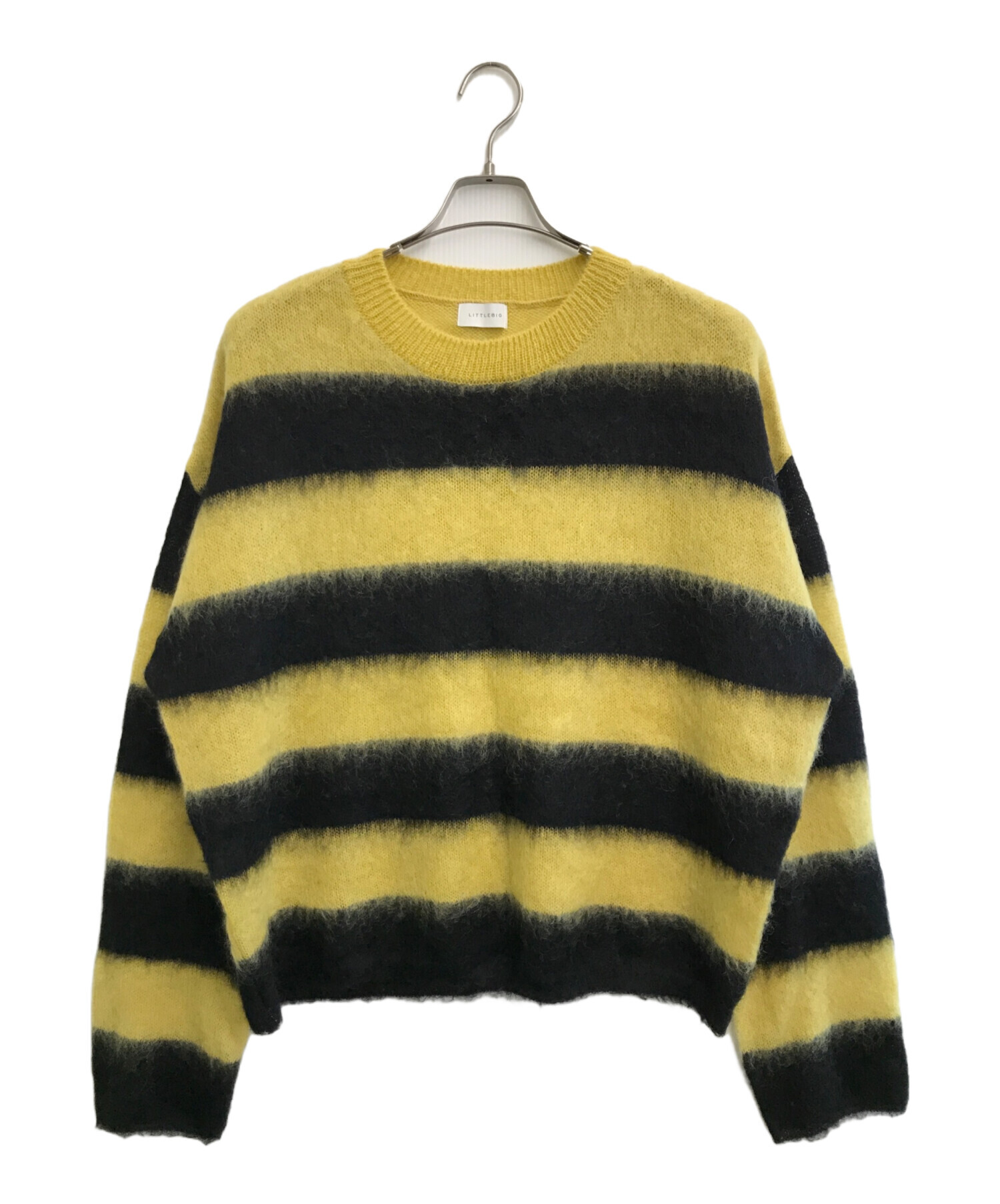中古・古着通販】LITTLEBIG (リトルビッグ) Mohair Knit イエロー