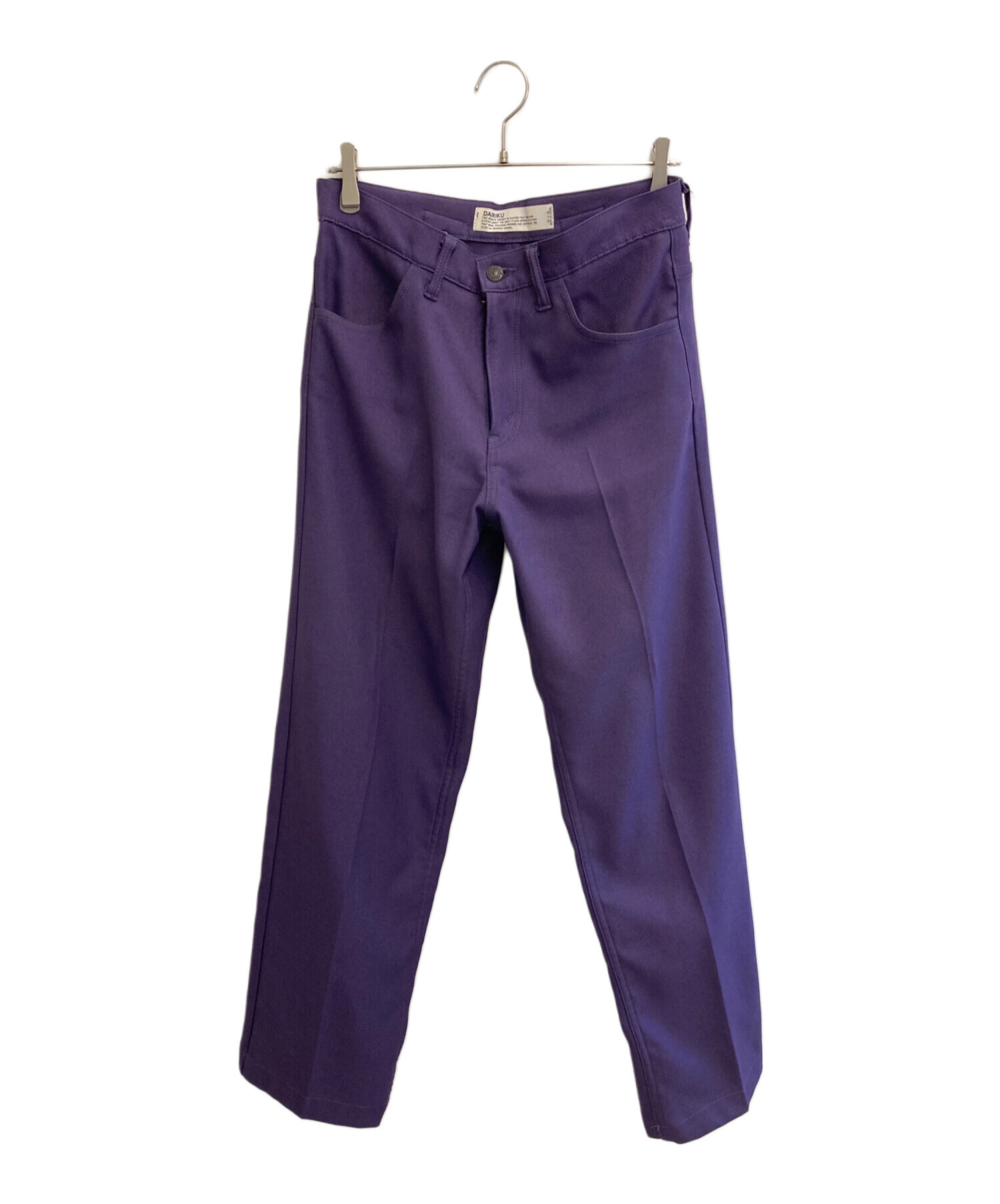 中古・古着通販】DAIRIKU (ダイリク) フラッシャープレスドパンツ
