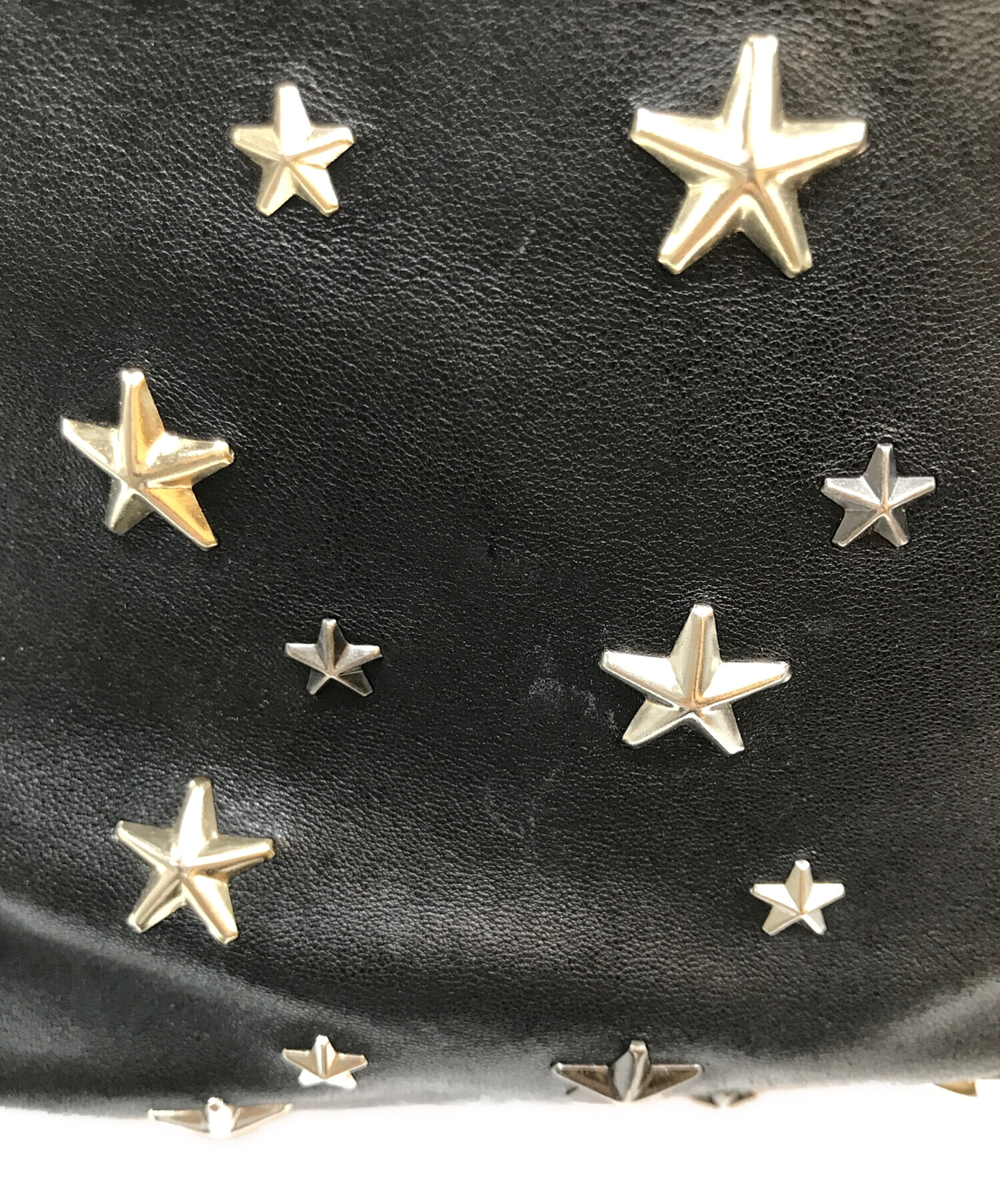 中古・古着通販】JIMMY CHOO (ジミーチュウ) スタースタッズバッグ