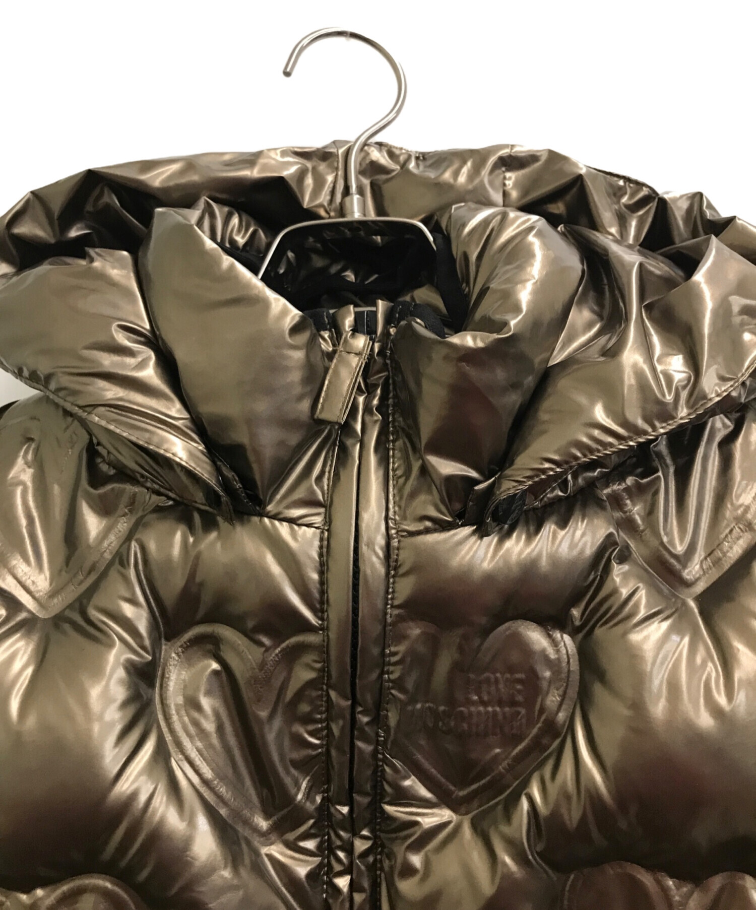 未使用レアタグ付き新品　 MOSCHINO モスキーノ/フライトジャケット 中古・古着通販】LOVE MOSCHINO (ラブモスキーノ) 中綿エナメル